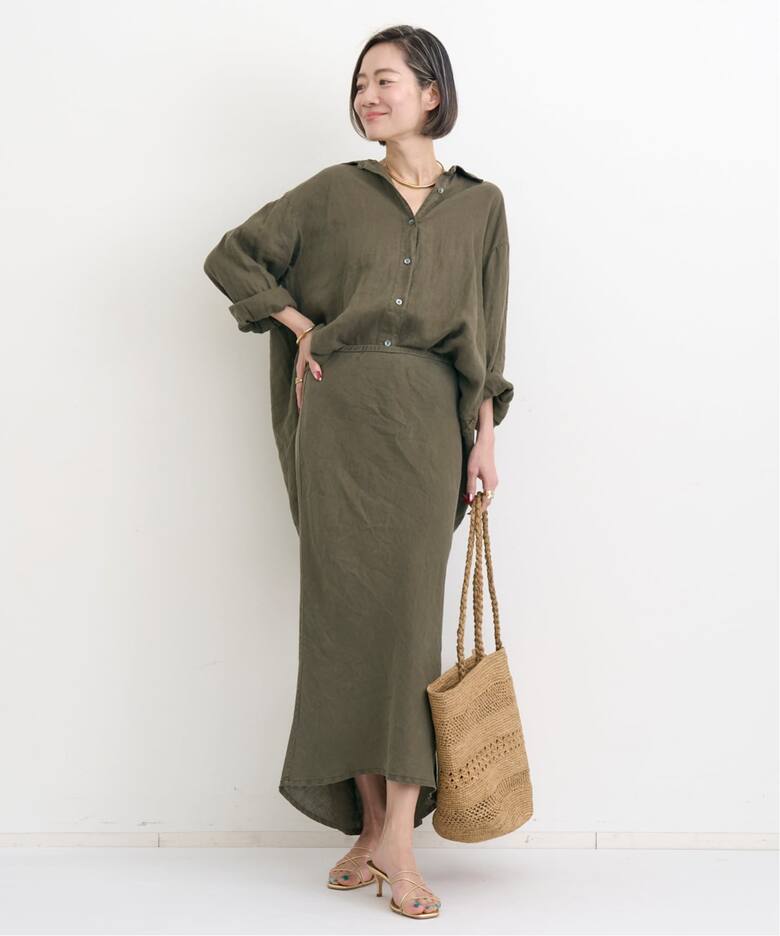 JAMES PERSE/ジェームス パース】 LINEN SHIRTS（シャツ／ブラウス 