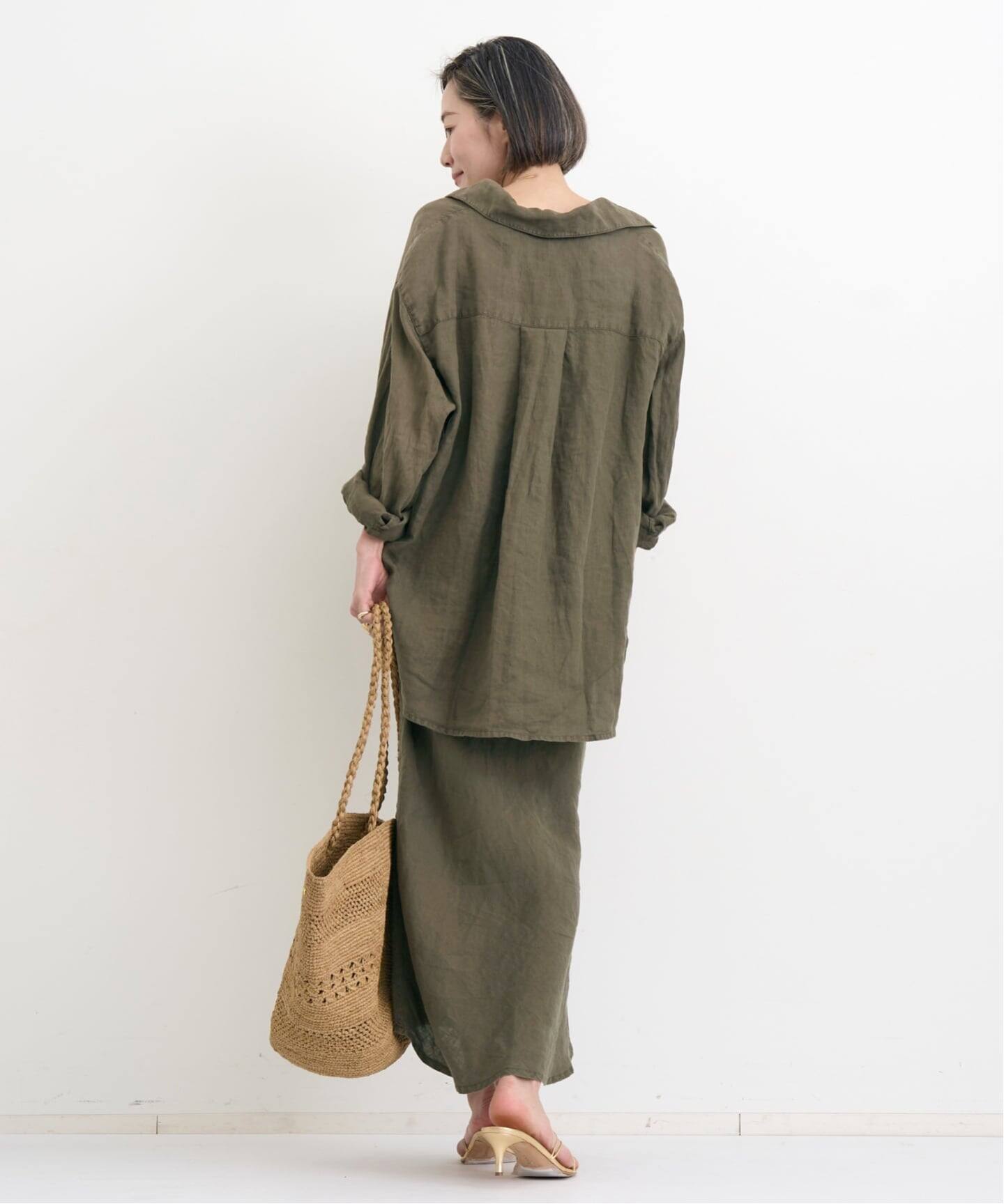 JAMES PERSE/ジェームス パース】 LINEN SHIRTS（シャツ／ブラウス