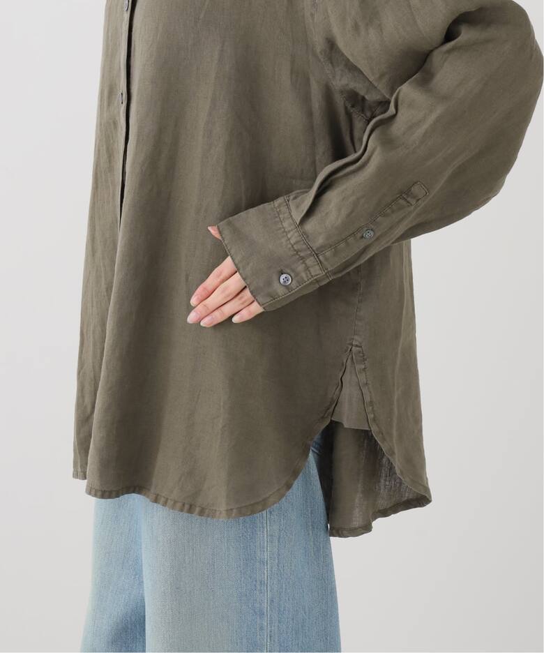 JAMES PERSE/ジェームス パース】 LINEN SHIRTS（シャツ／ブラウス 