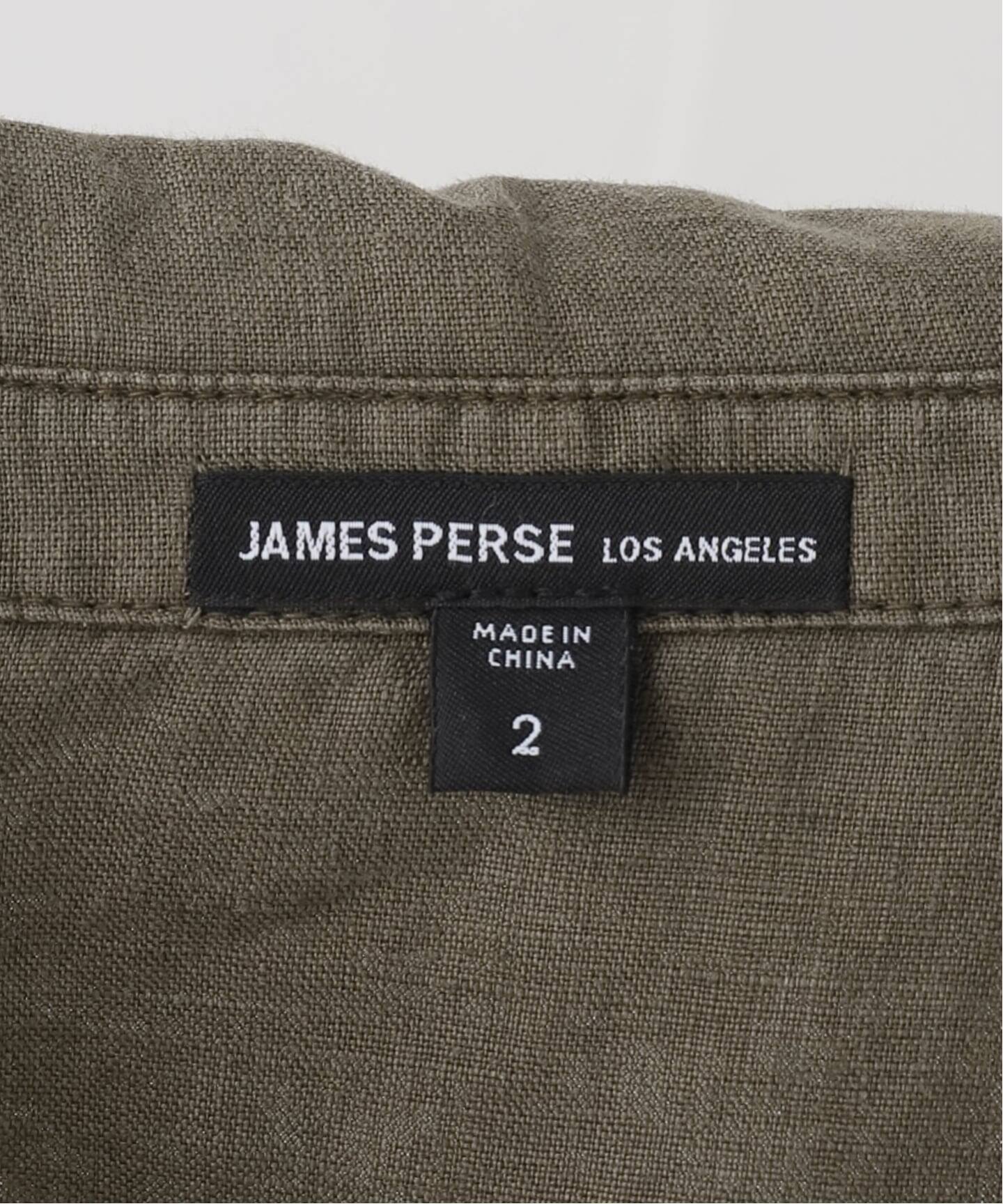 JAMES PERSE/ジェームス パース】 LINEN SHIRTS（シャツ／ブラウス