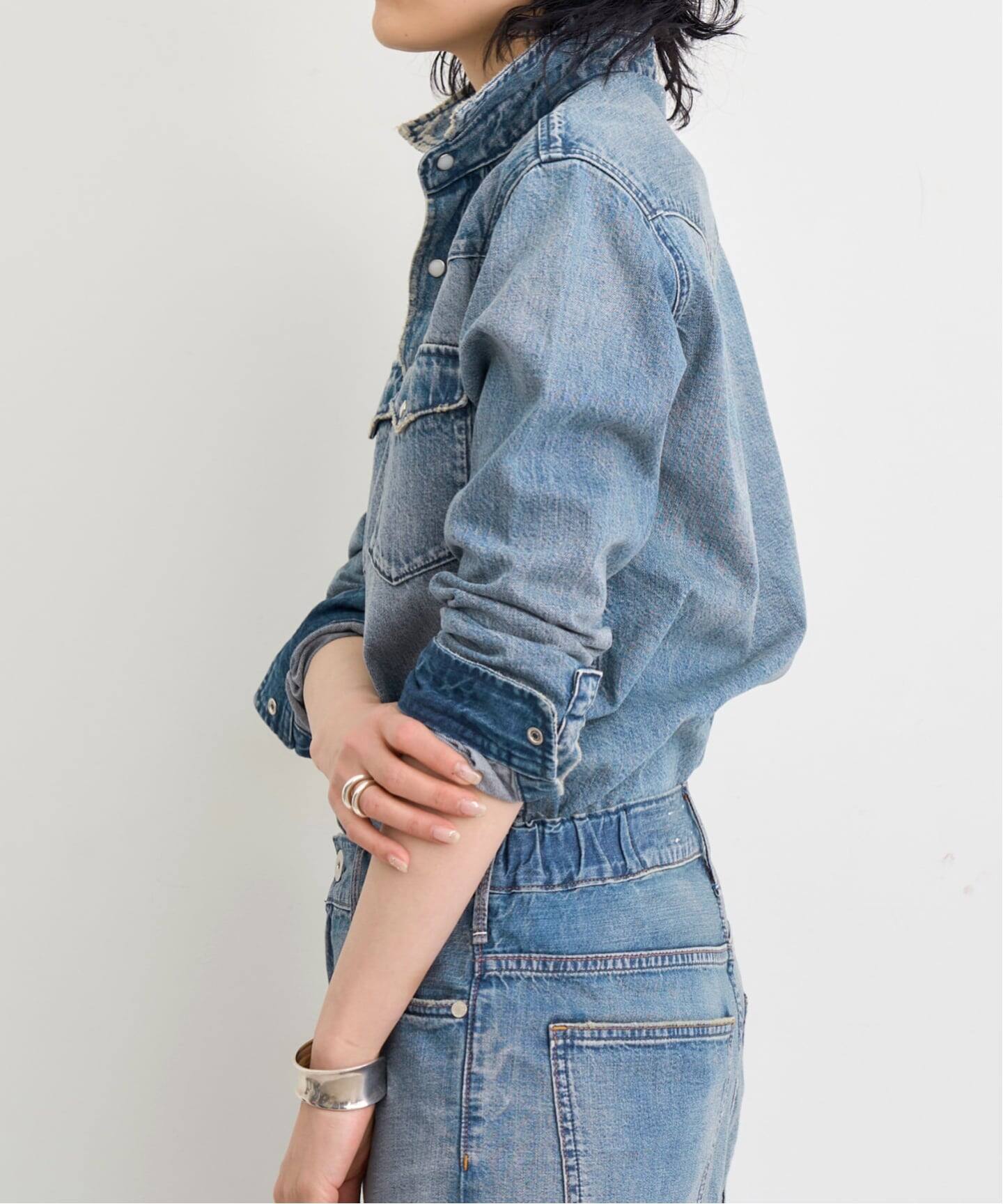 UPPER HIGHTS/アッパー ハイツ】 WESTERN DENIM SHIRTS（シャツ