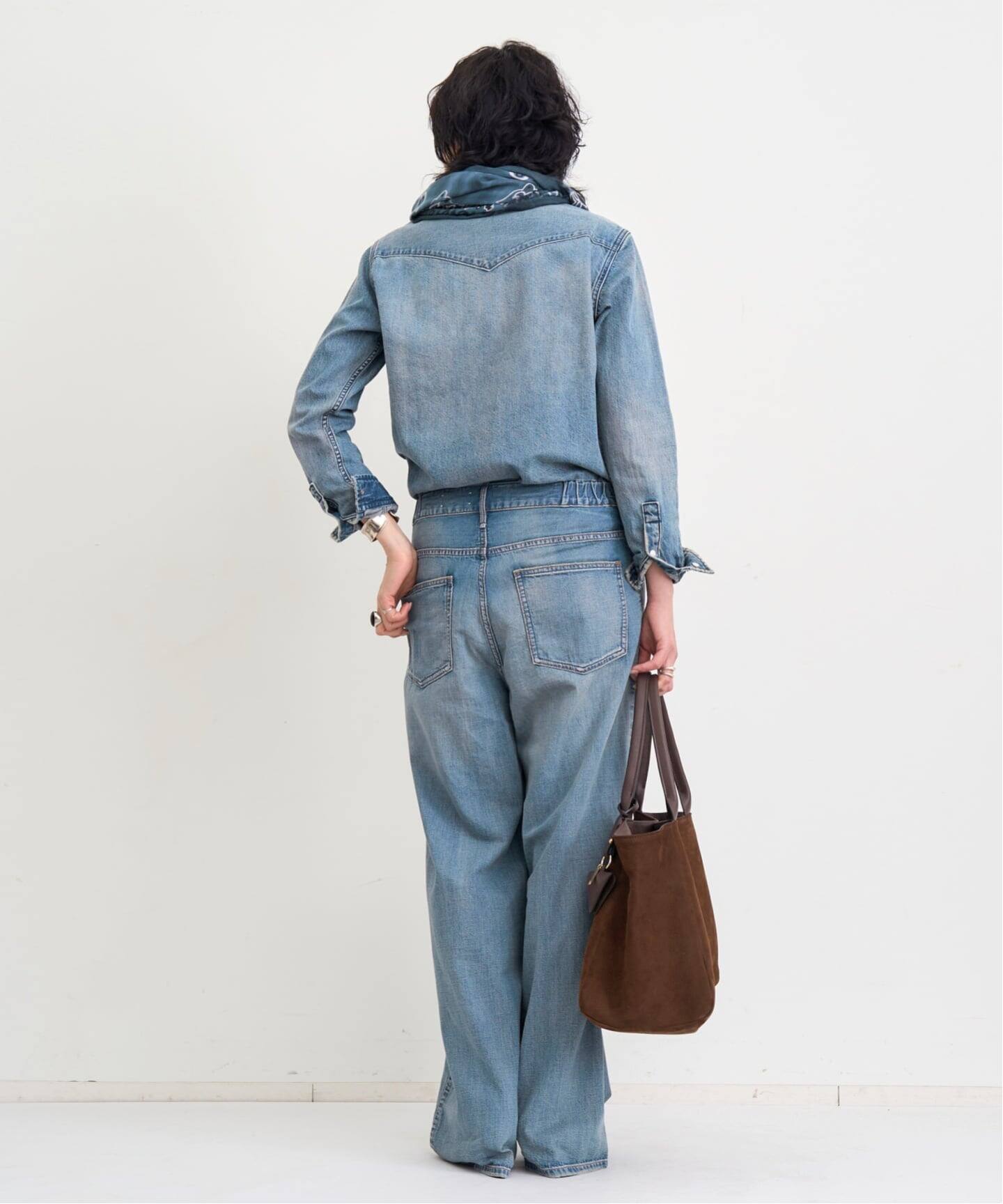 UPPER HIGHTS/アッパー ハイツ】 WESTERN DENIM SHIRTS（シャツ