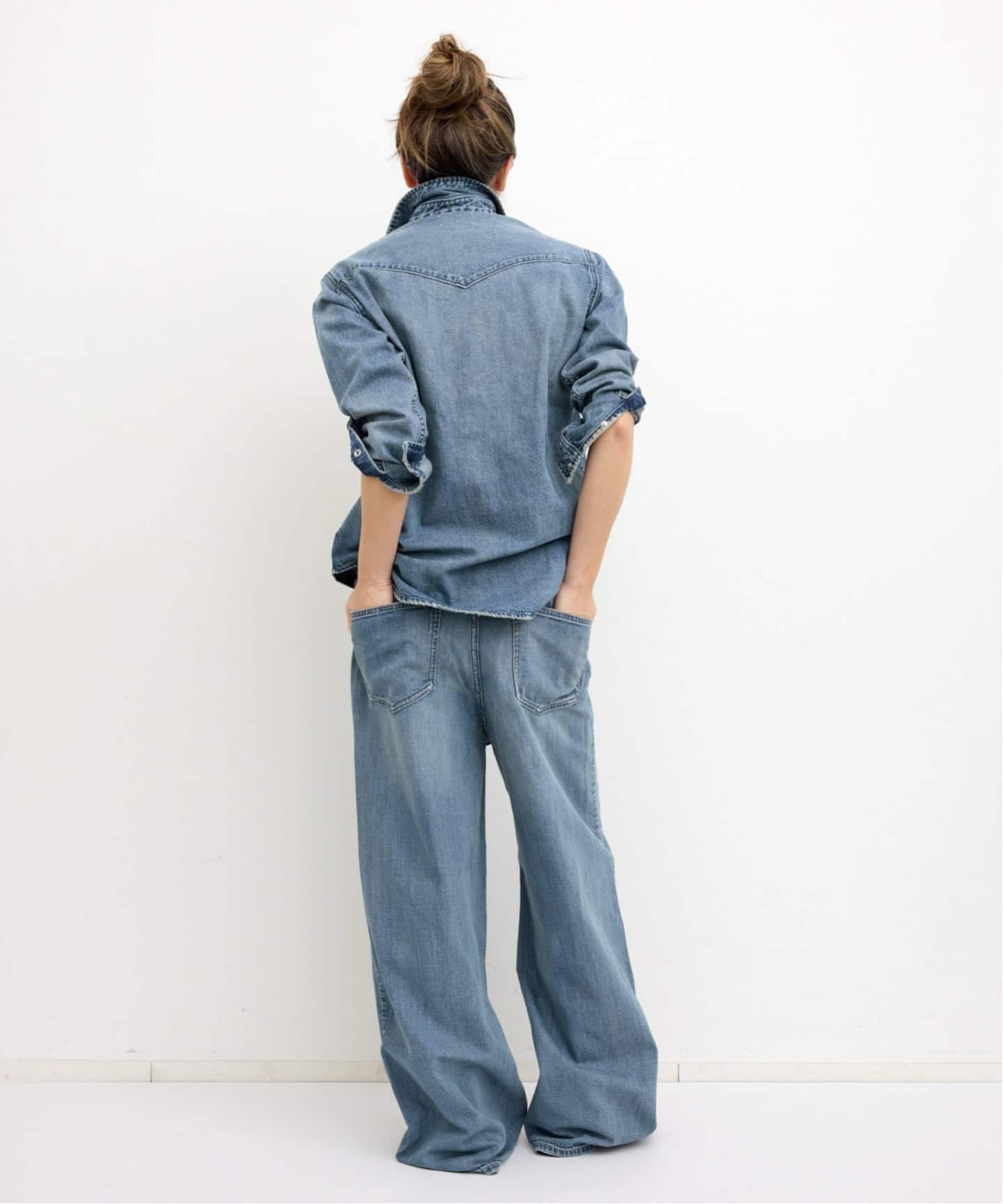 アッパーハイツ☆シャツ UPPER HIGHTS/アッパー ハイツ】 WESTERN DENIM SHIRTS（シャツ