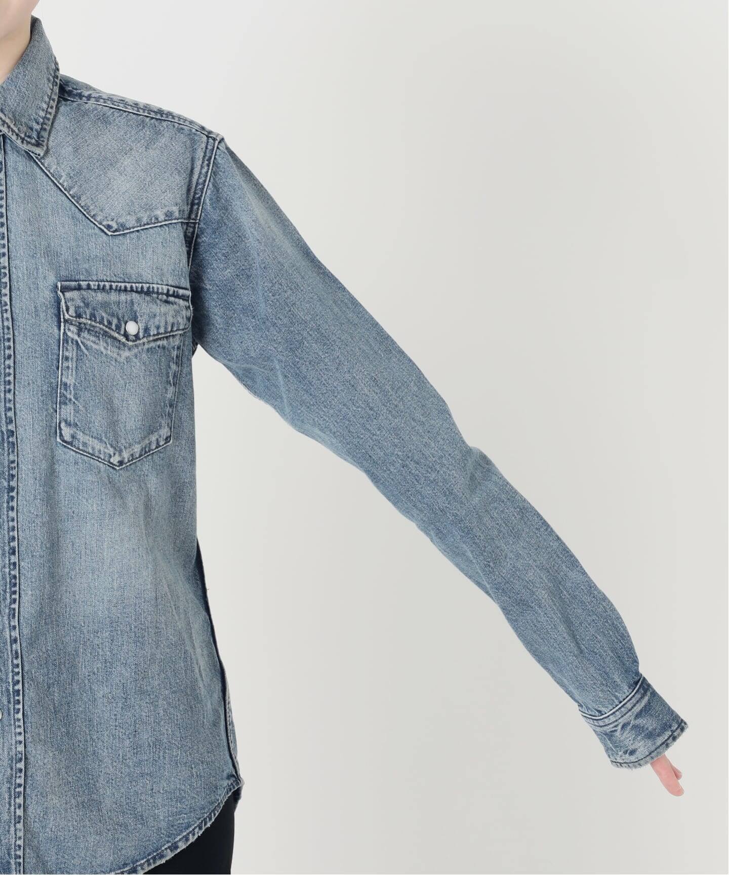 アパルトモン　デニムシャツ UPPER HIGHTS/アッパー ハイツ】 WESTERN DENIM SHIRTS（シャツ