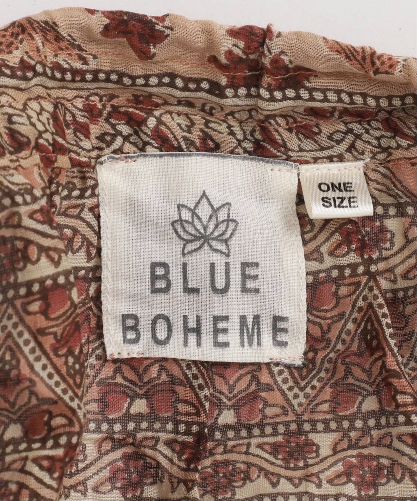 BLUE BOHEME/ブルー ボヘム】 ELLA COTTON BLOUSE（シャツ／ブラウス