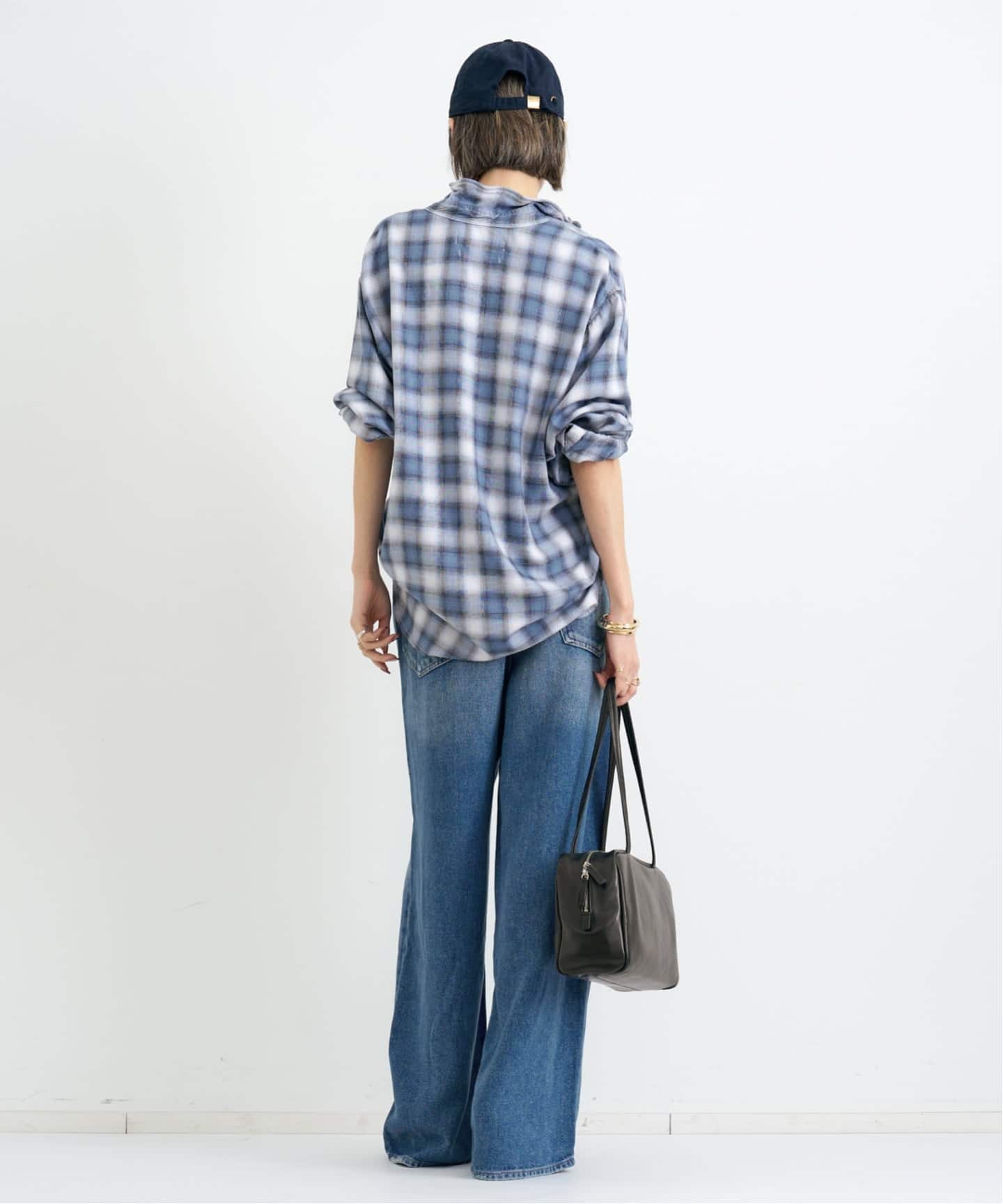 REMI RELIEF/レミ レリーフ】 CHECK SHIRT（シャツ／ブラウス）｜L