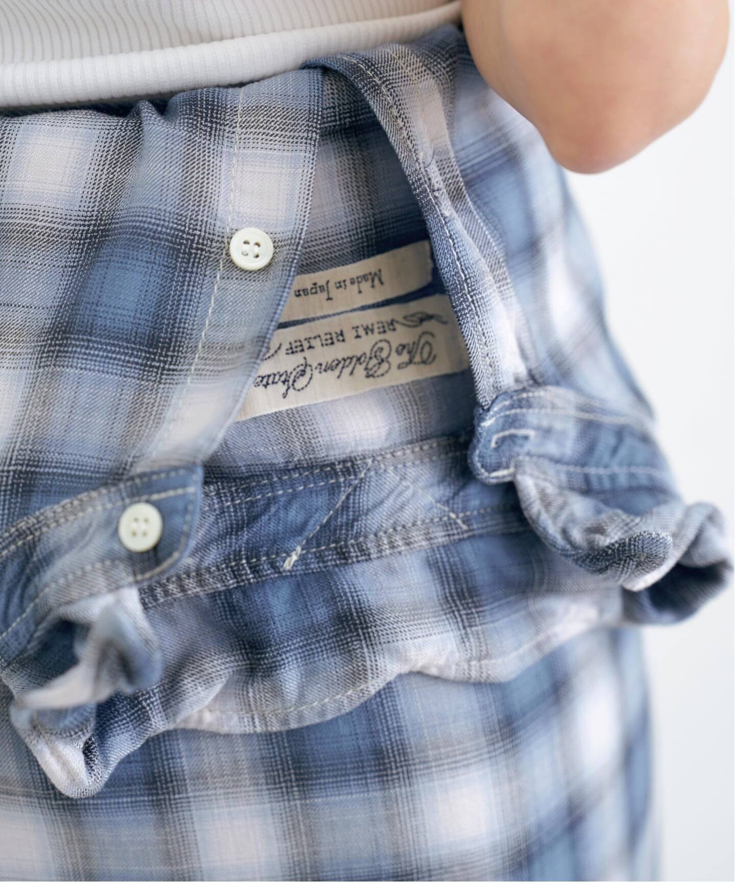 REMI RELIEF/レミ レリーフ】 CHECK SHIRT（シャツ／ブラウス）｜L 