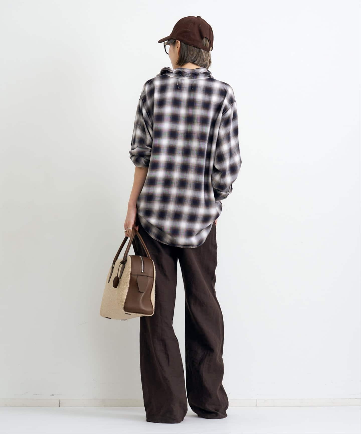 REMI RELIEF/レミ レリーフ】 CHECK SHIRT（シャツ／ブラウス）｜L