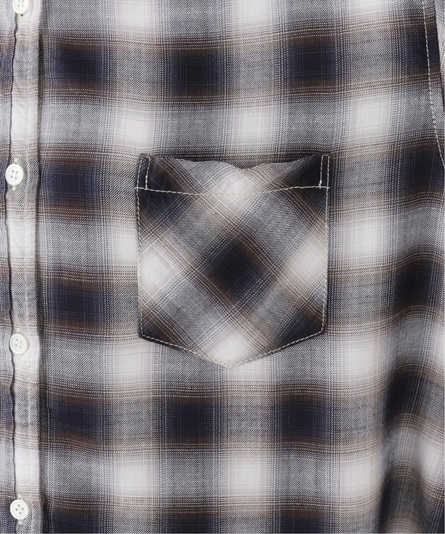 REMI RELIEF/レミ レリーフ】 CHECK SHIRT（シャツ／ブラウス）｜L