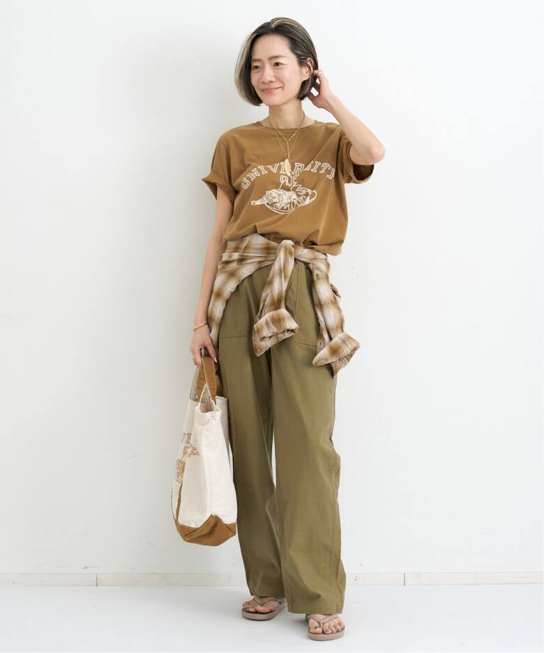 REMI RELIEF/レミ レリーフ】 OMBRE CHECK SHIRT（シャツ／ブラウス 