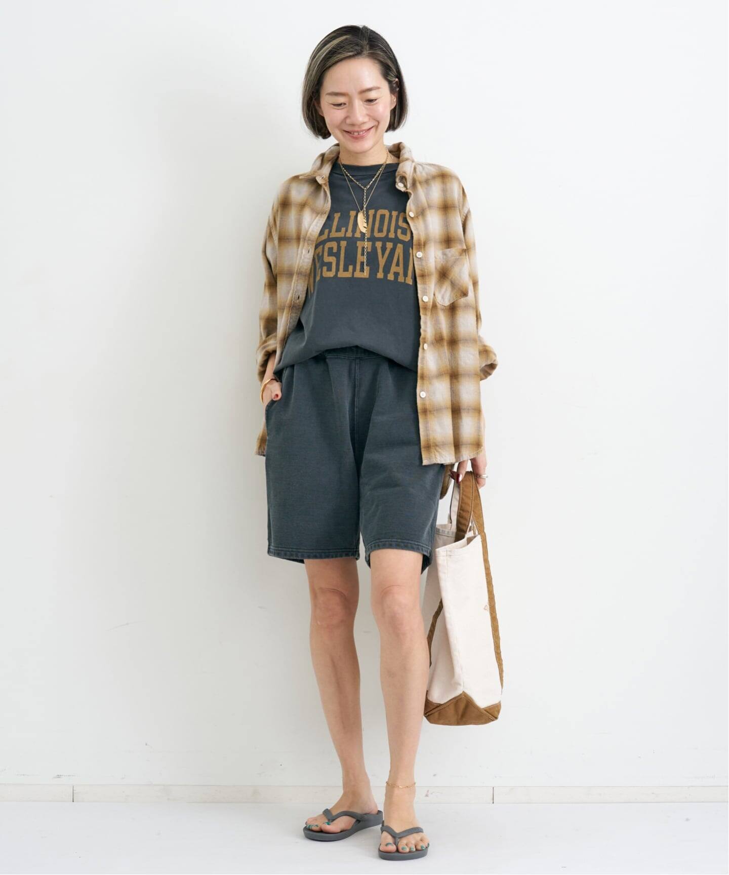 REMI RELIEF/レミ レリーフ】 OMBRE CHECK SHIRT（シャツ／ブラウス