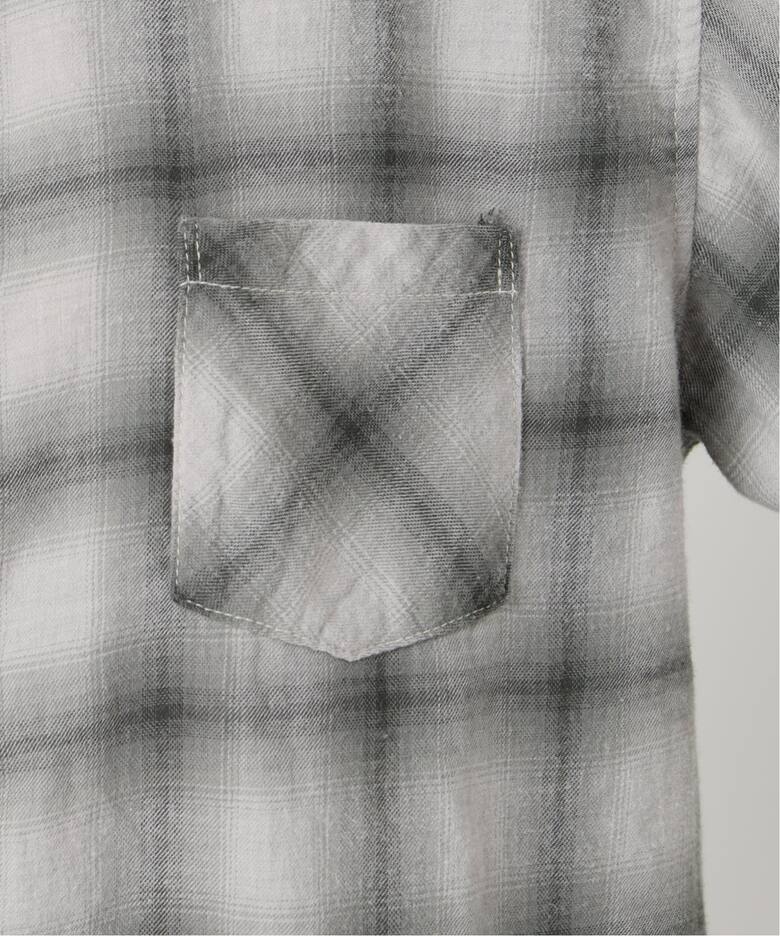 REMI RELIEF/レミ レリーフ】 OMBRE CHECK SHIRT（シャツ／ブラウス 