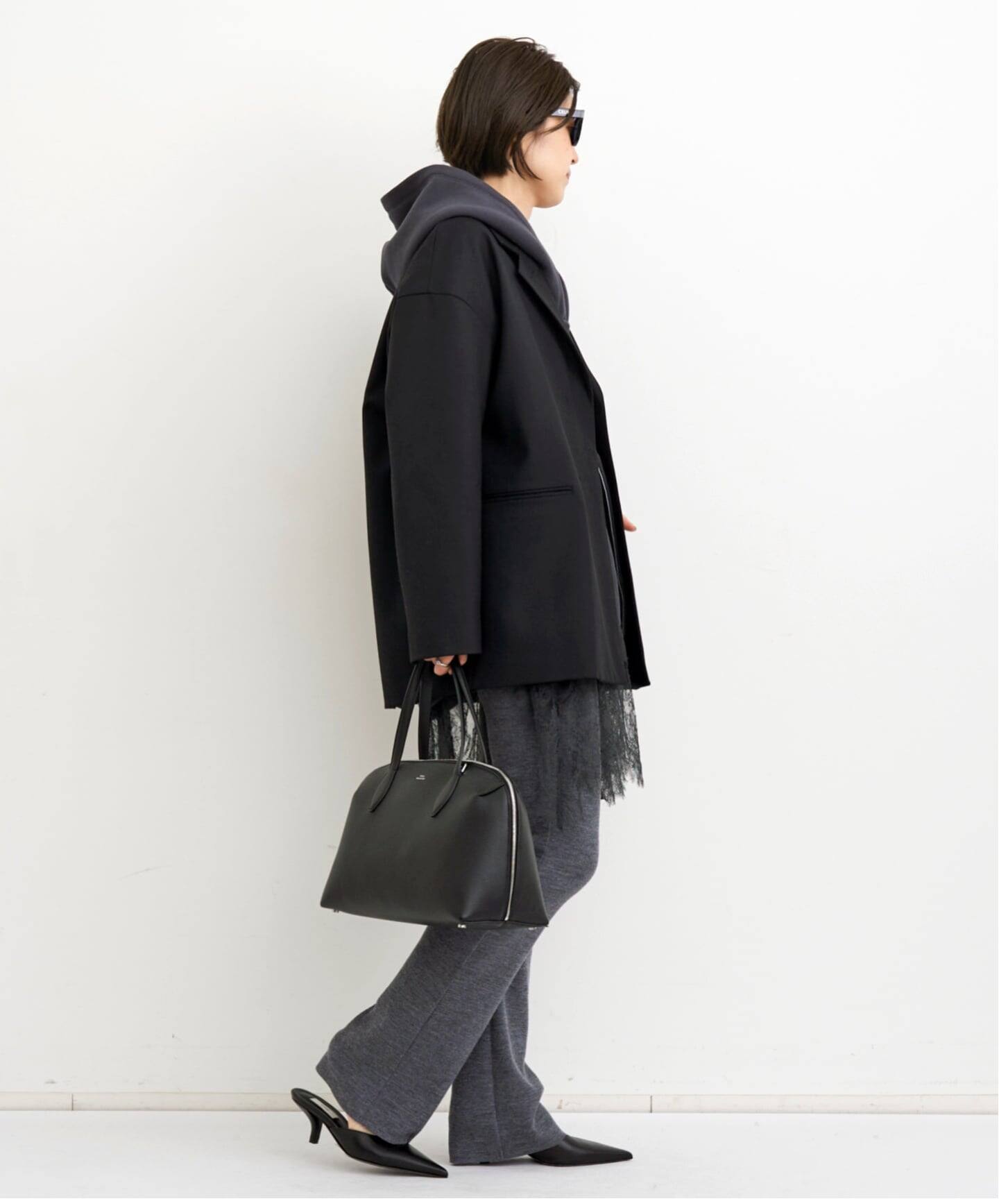LisiereアパルトモンL'Appartement 2021AW Wool Jersey 3Way Blouseウールジャージー3wayブラウス【フリー】【LTSA70136】 LisiereアパルトモンL´Appartement 2021AW Wool Jersey 3Way Blouse