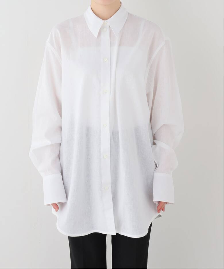 TOTEME/トーテム】Oversized CottonLinen shirt（シャツ／ブラウス 