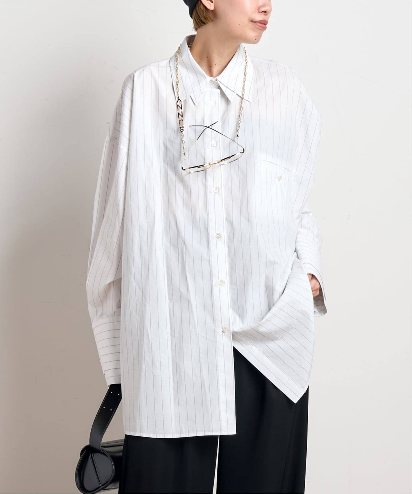 PROVOKE/プロヴォーク】layered big shirt（シャツ／ブラウス）｜AP