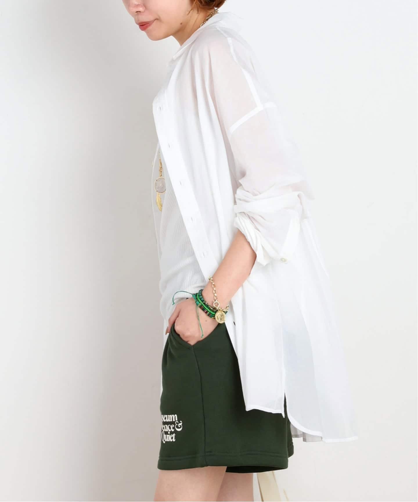 PROVOKE/プロヴォーク】別注Oversized light Shirt（シャツ／ブラウス