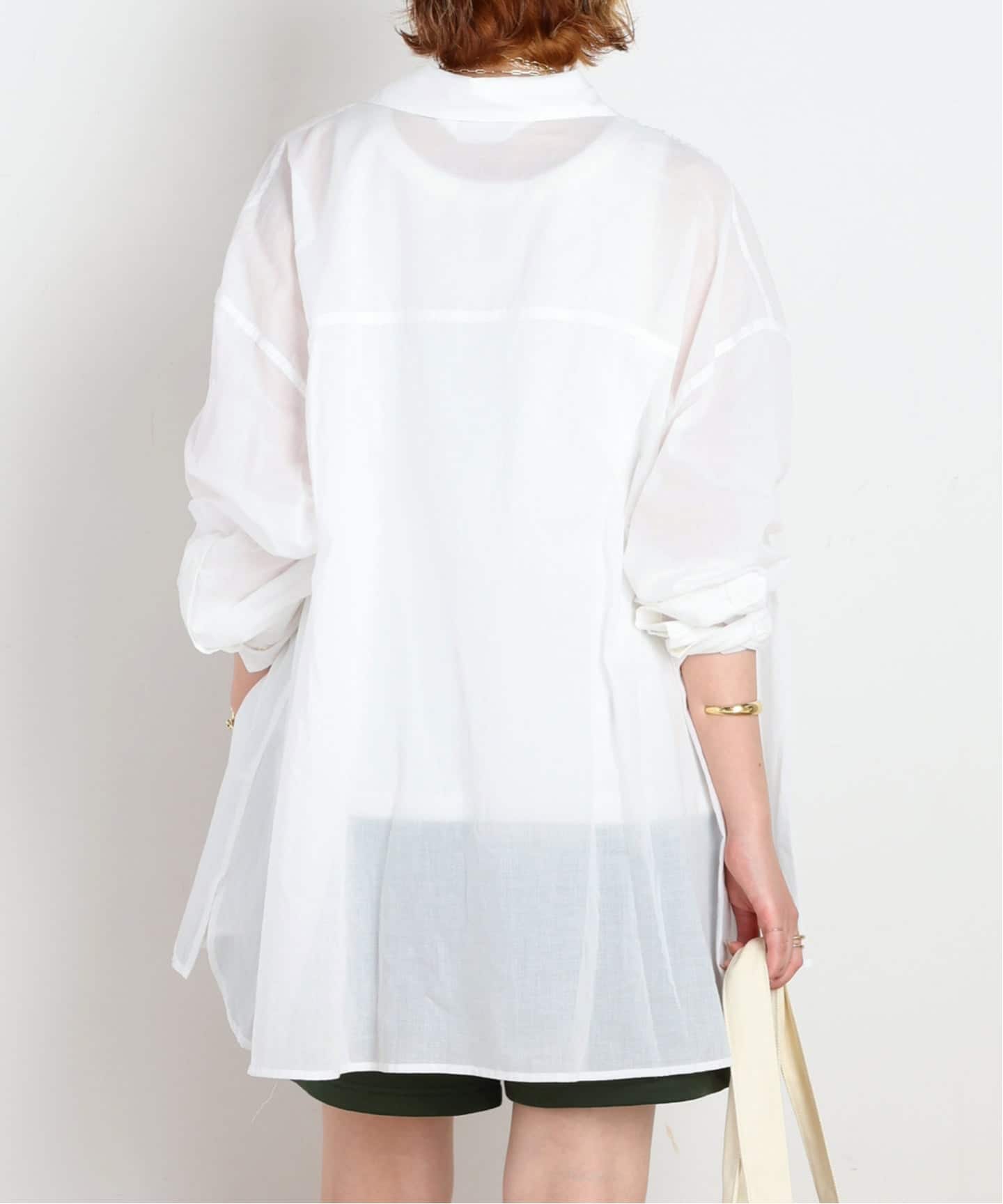 PROVOKE/プロヴォーク】別注Oversized light Shirt（シャツ／ブラウス