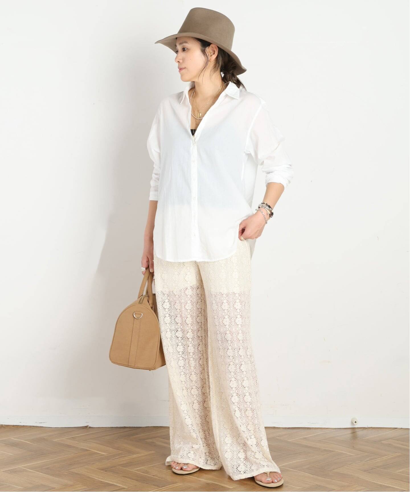 予約》*【XIRENA/キセレナ】COTTON POPLIN SHIRT（シャツ／ブラウス