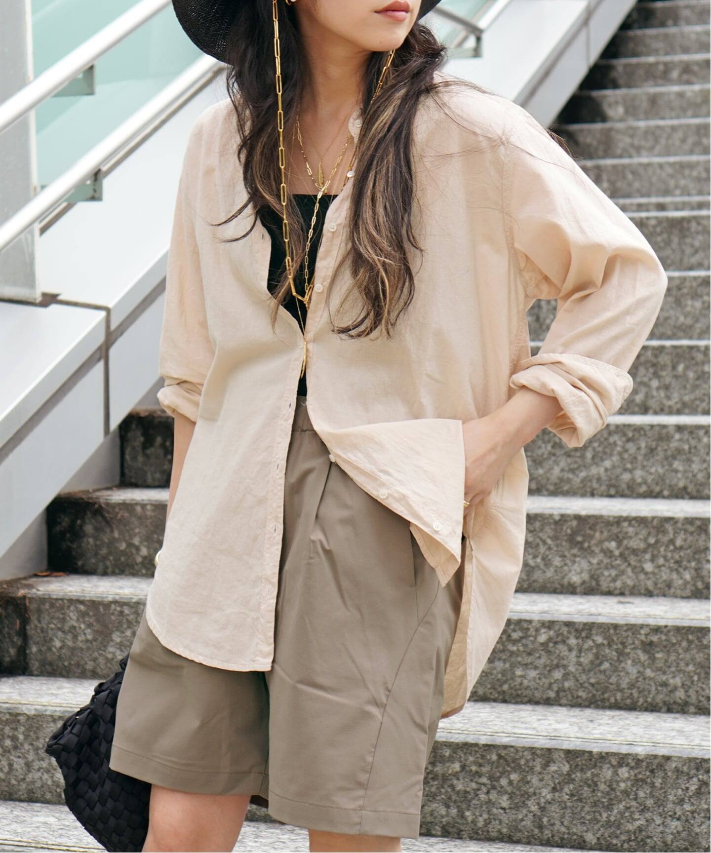 XIRENA/キセレナ】COTTON POPLIN SHIRT（シャツ／ブラウス）｜AP 