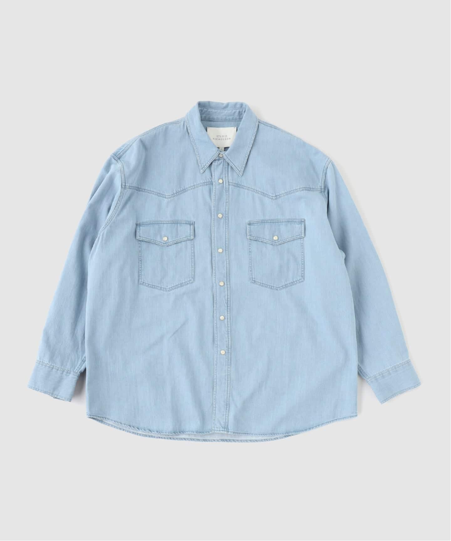 STUDIO NICHOLSON / スタジオニコルソン MYLO 8OZ SHIRTING DENIM