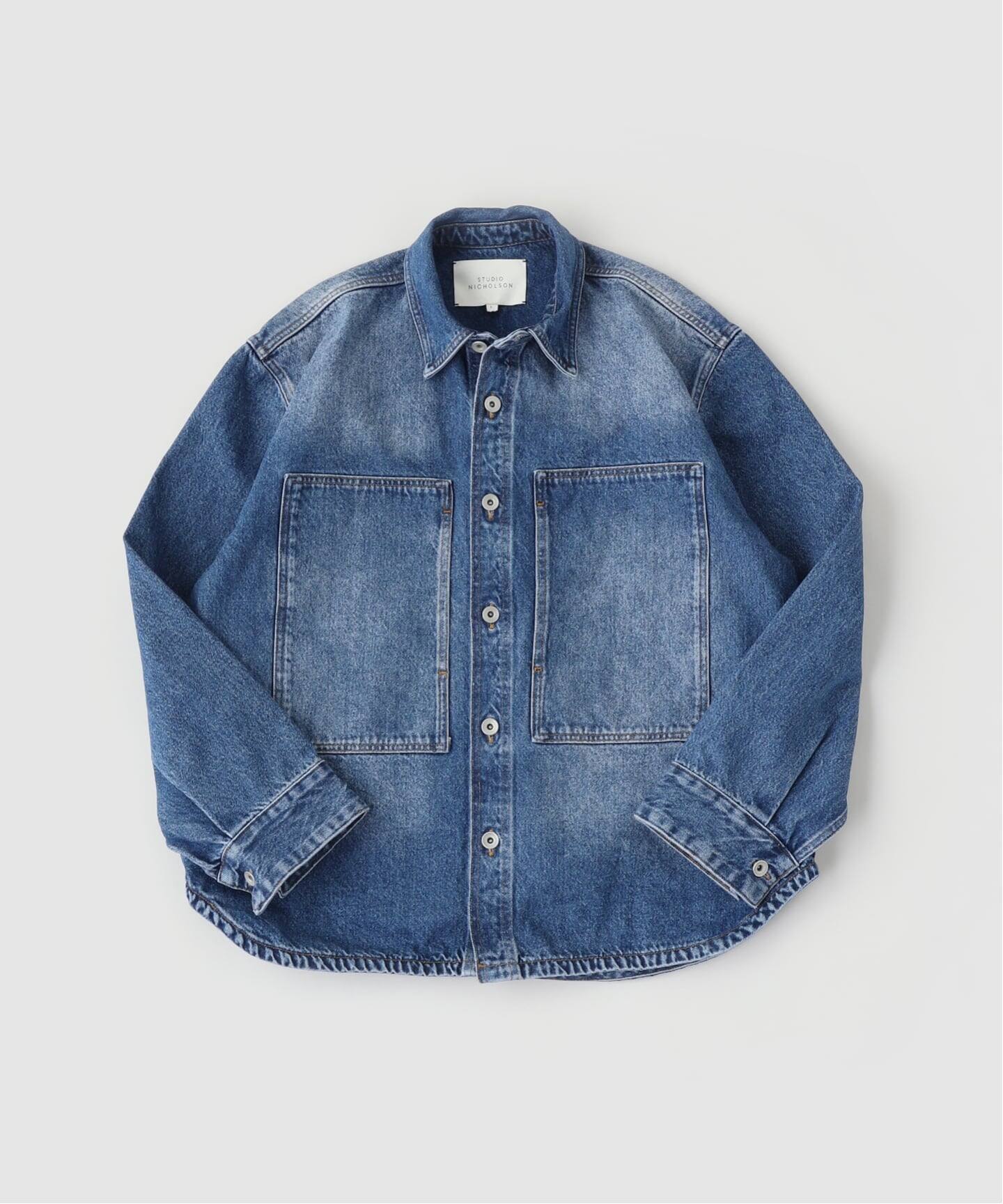 STUDIO NICHOLSON / スタジオ ニコルソン SAXON 14OZ REGEN DENIM