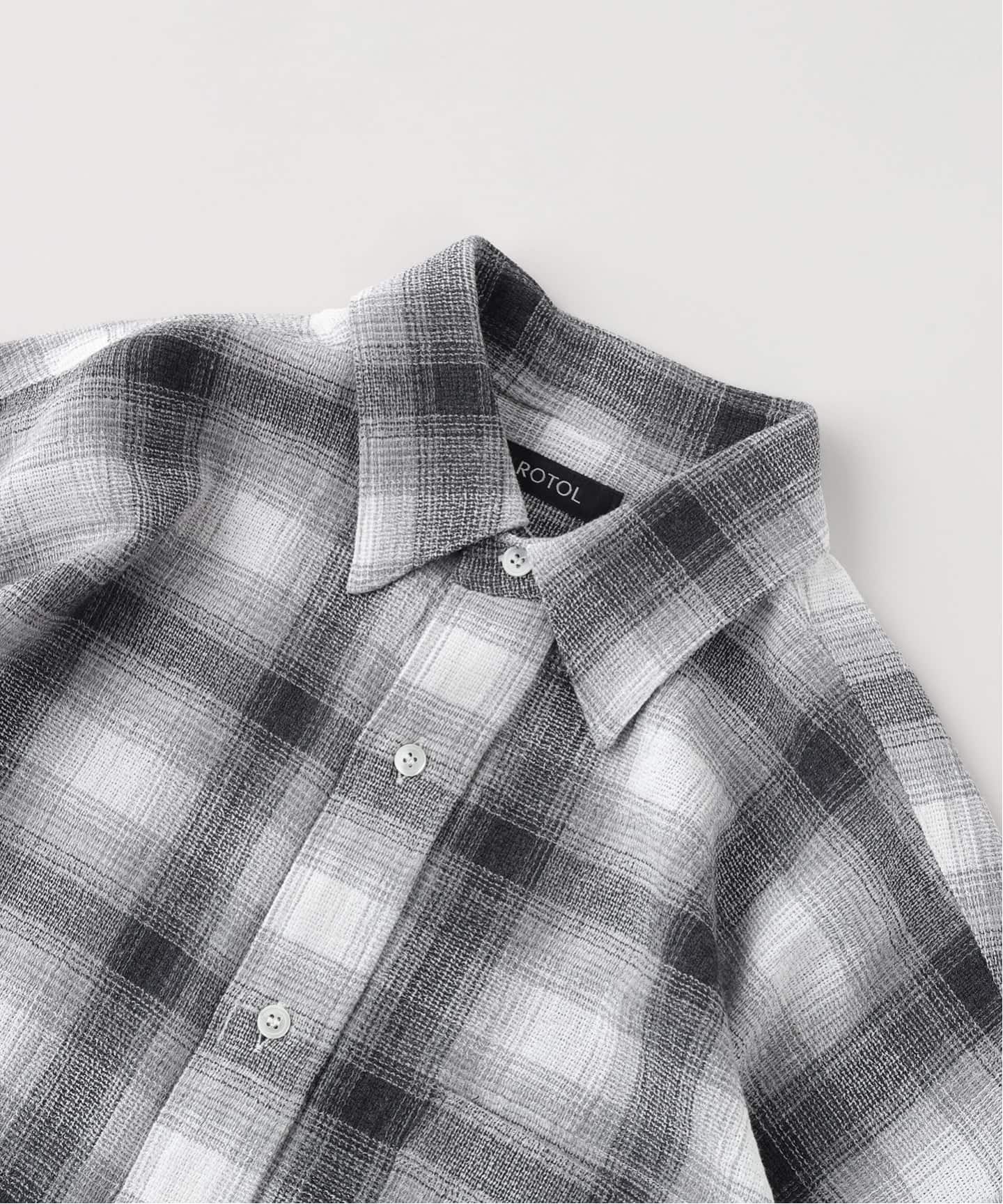 ROTOL / ロトル Dry Ombre Wide Shirt（シャツ／ブラウス）｜WISM