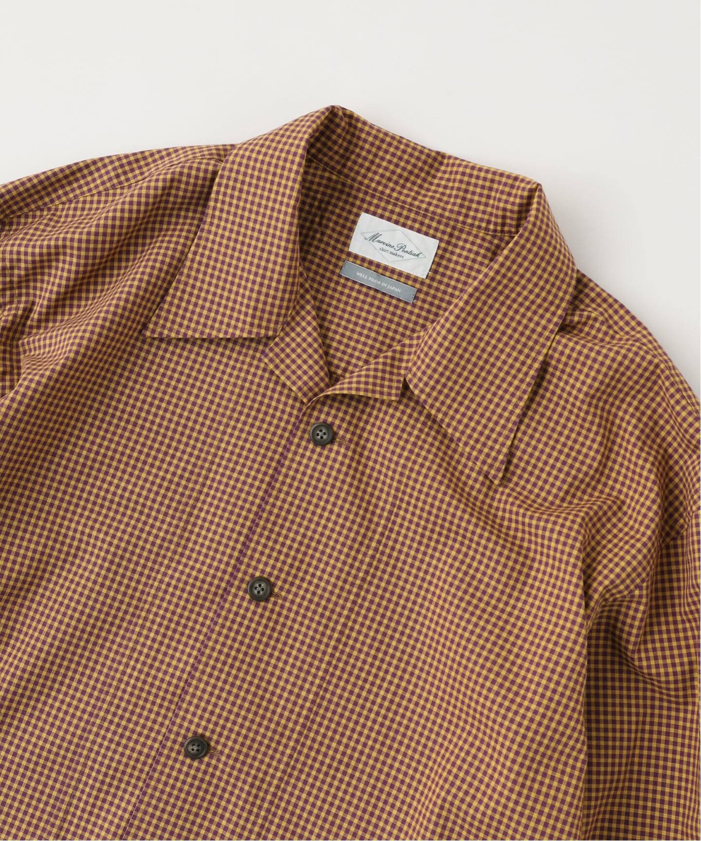 Marvine Pontiak / マービンポンティアックシャツメーカーズ check SH
