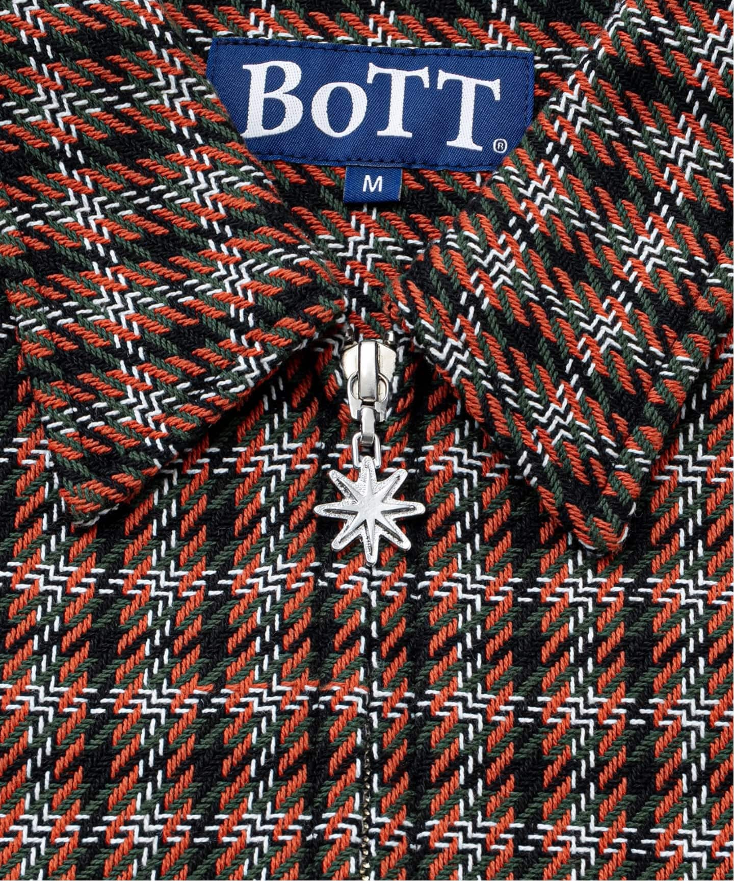 BoTT / ボット Zip-up Flannel Shirt（シャツ／ブラウス）｜WISM