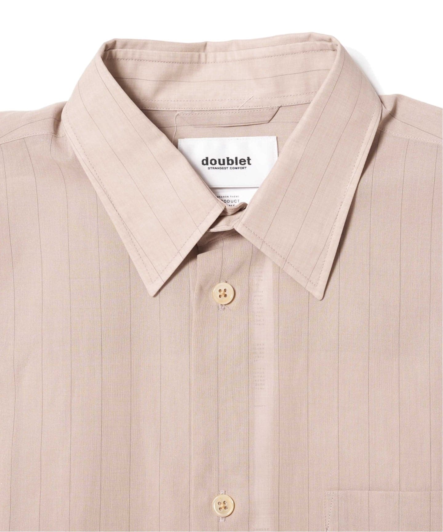 doublet / ダブレット TUCK-IN ONLY SHIRT（シャツ／ブラウス）｜WISM