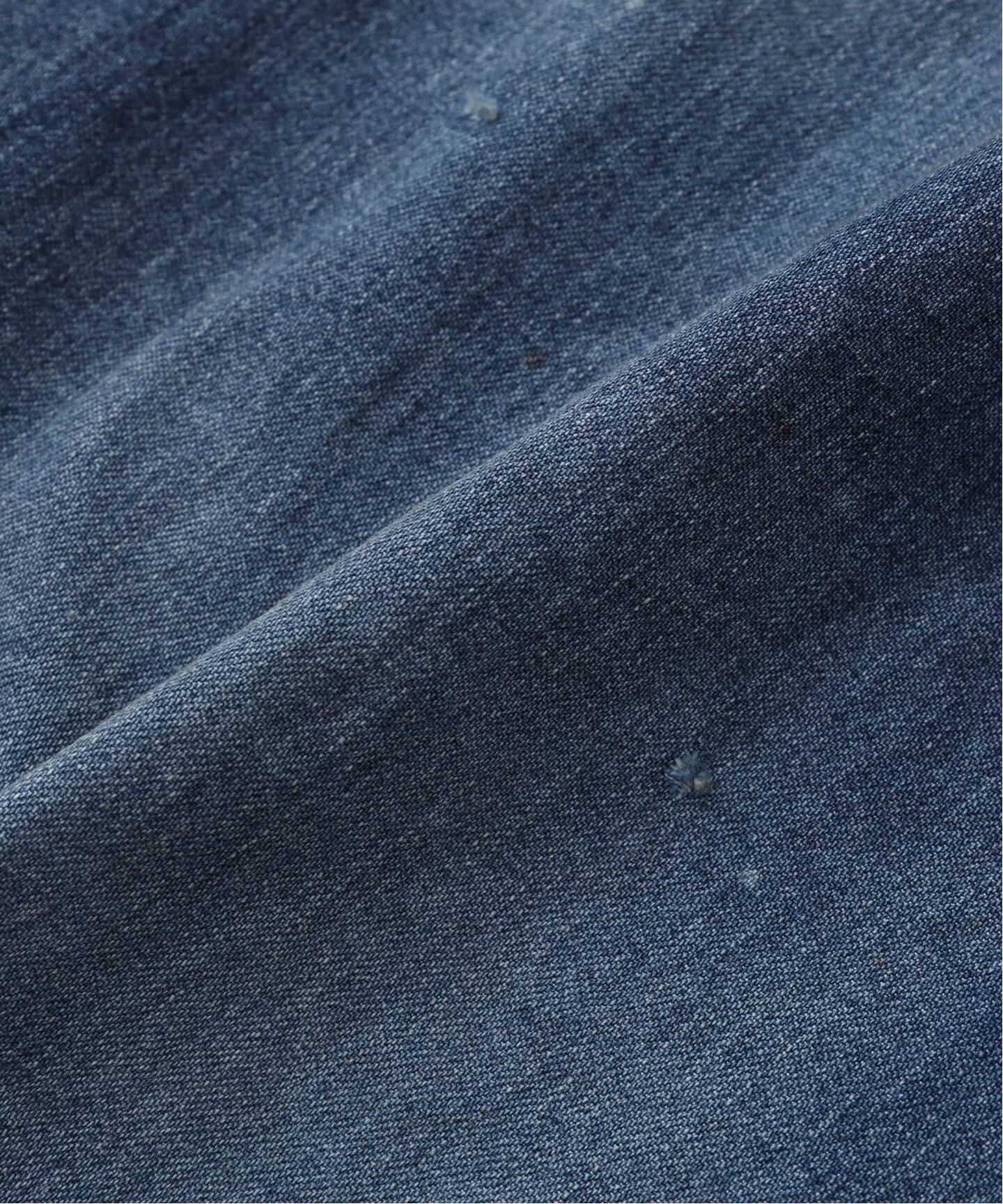 ANCELLM / アンセルム DENIM BAND COLLAR SHIRT（シャツ／ブラウス