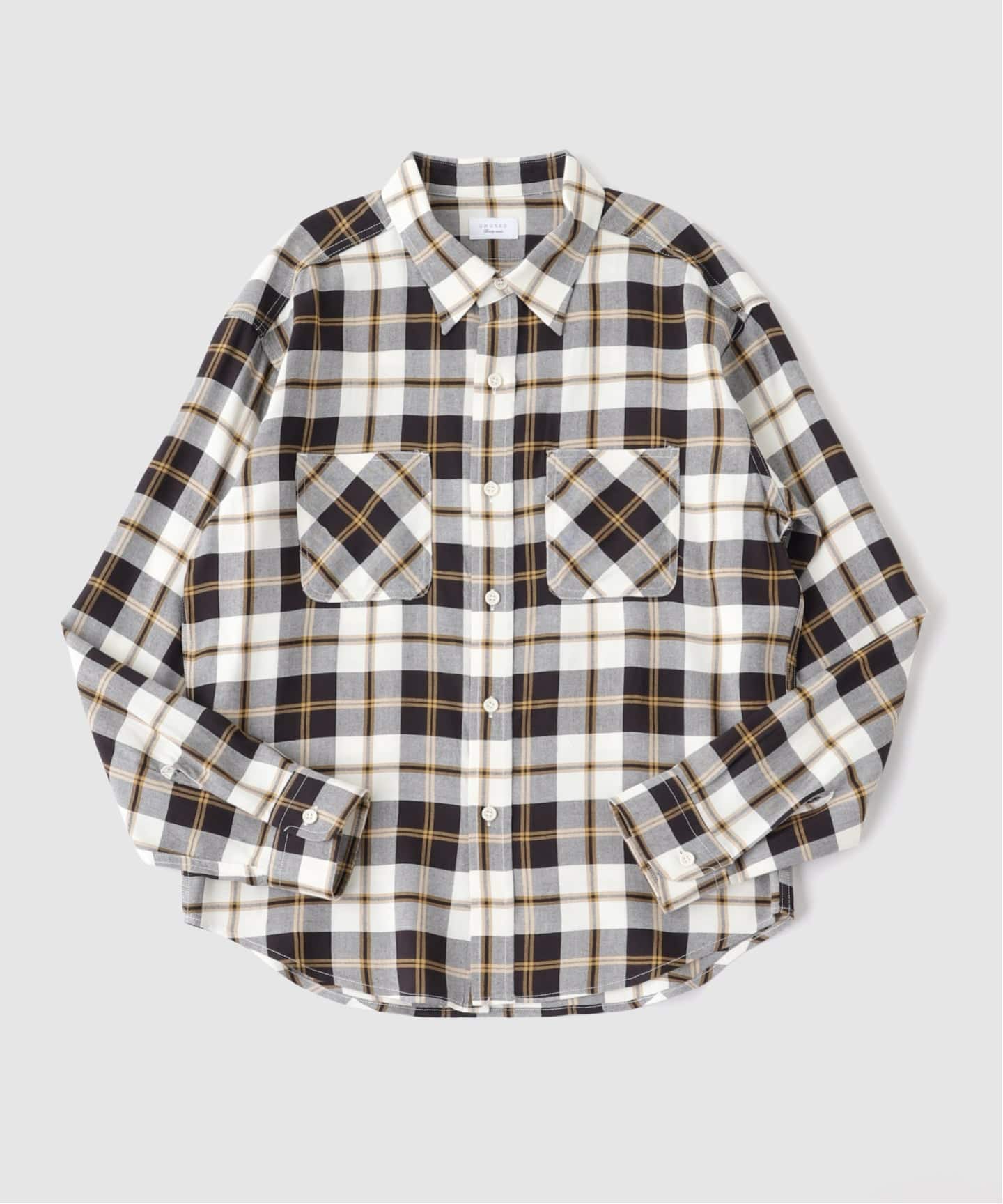 UNUSED / アンユーズド US2562 RAYON CHECK SHIRT（シャツ／ブラウス
