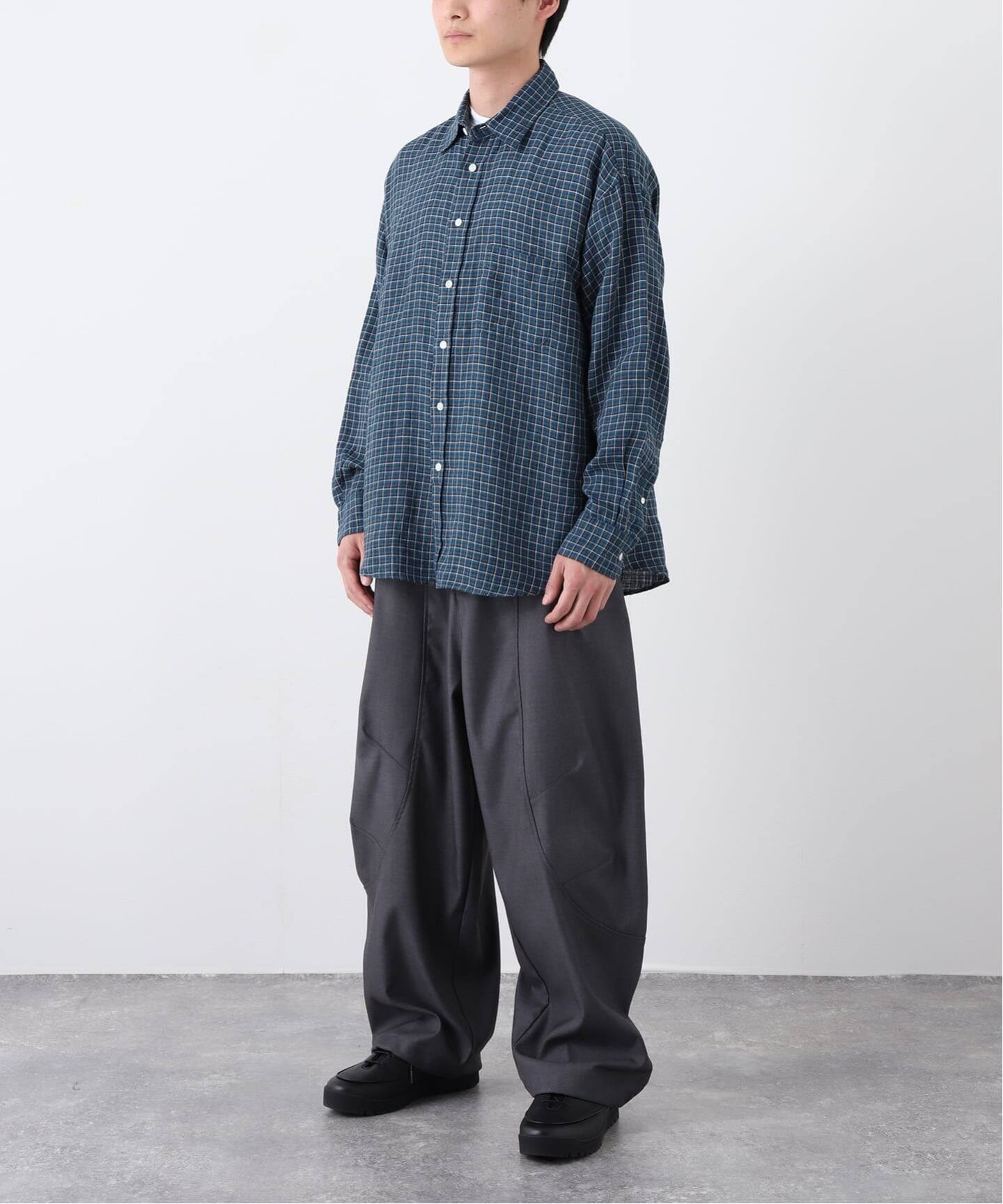 dsecond リネンシャツ SEUVAS ソウバス リネン オープンカラーシャツ メンズ LINEN OPEN