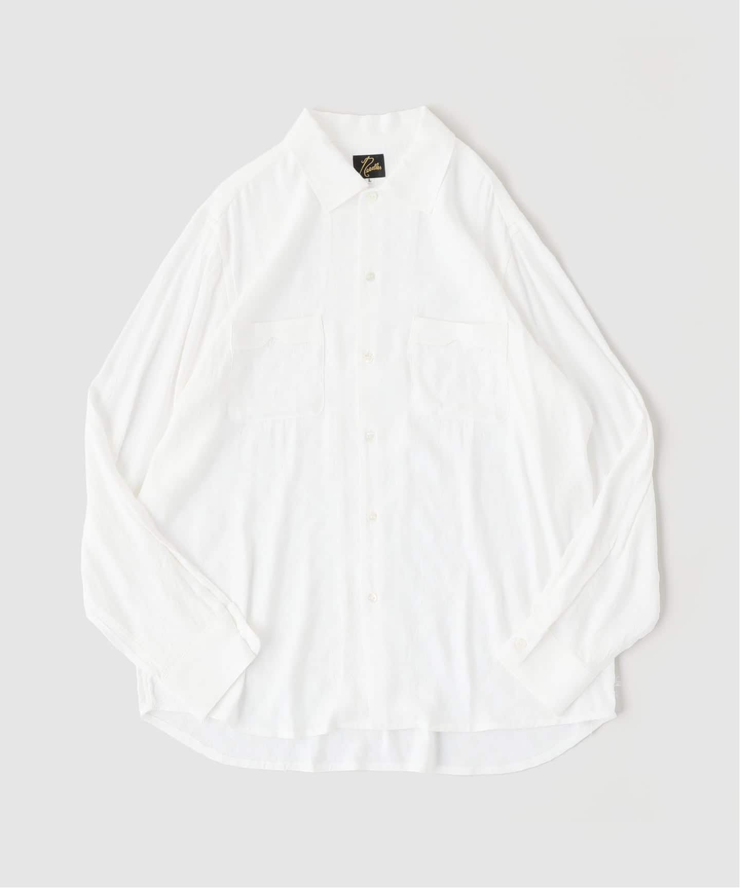 NEEDLES / ニードルズ One-up Shirt-Diamond Mesh Jacqua（シャツ