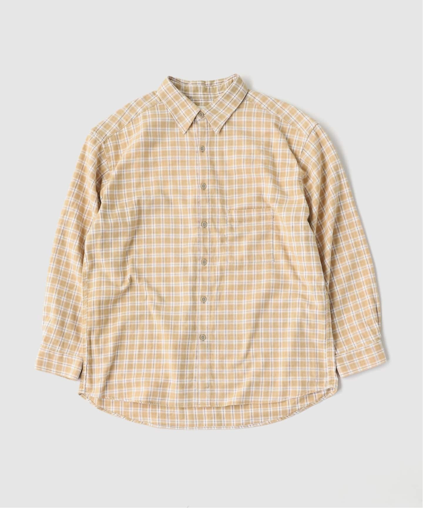ANACHRONORM / アナクロノーム CHECK WIDE SHIRTS（シャツ／ブラウス