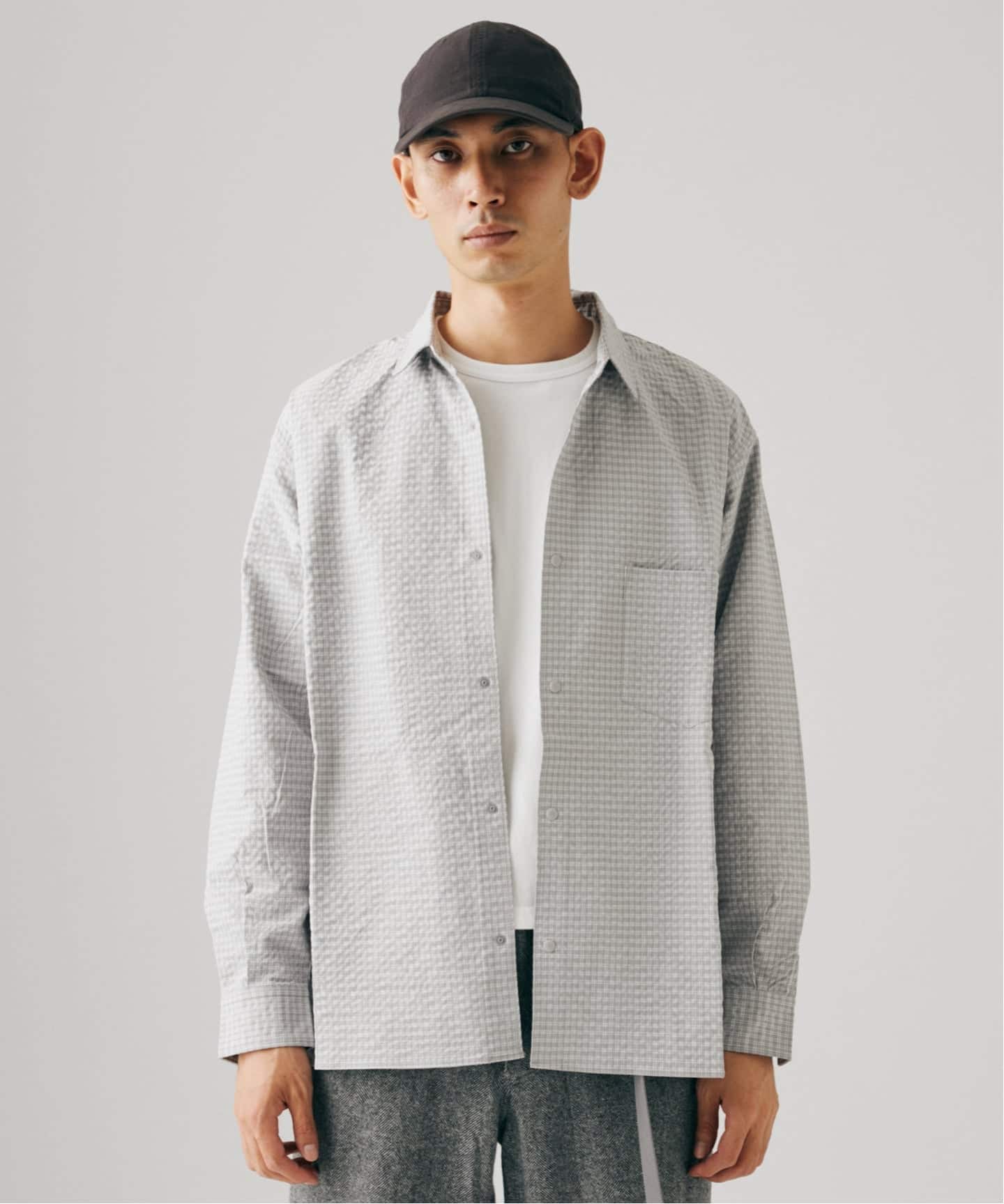 迷迭香 / マンネンロウ 別注 PR CHECK SHIRT（シャツ／ブラウス