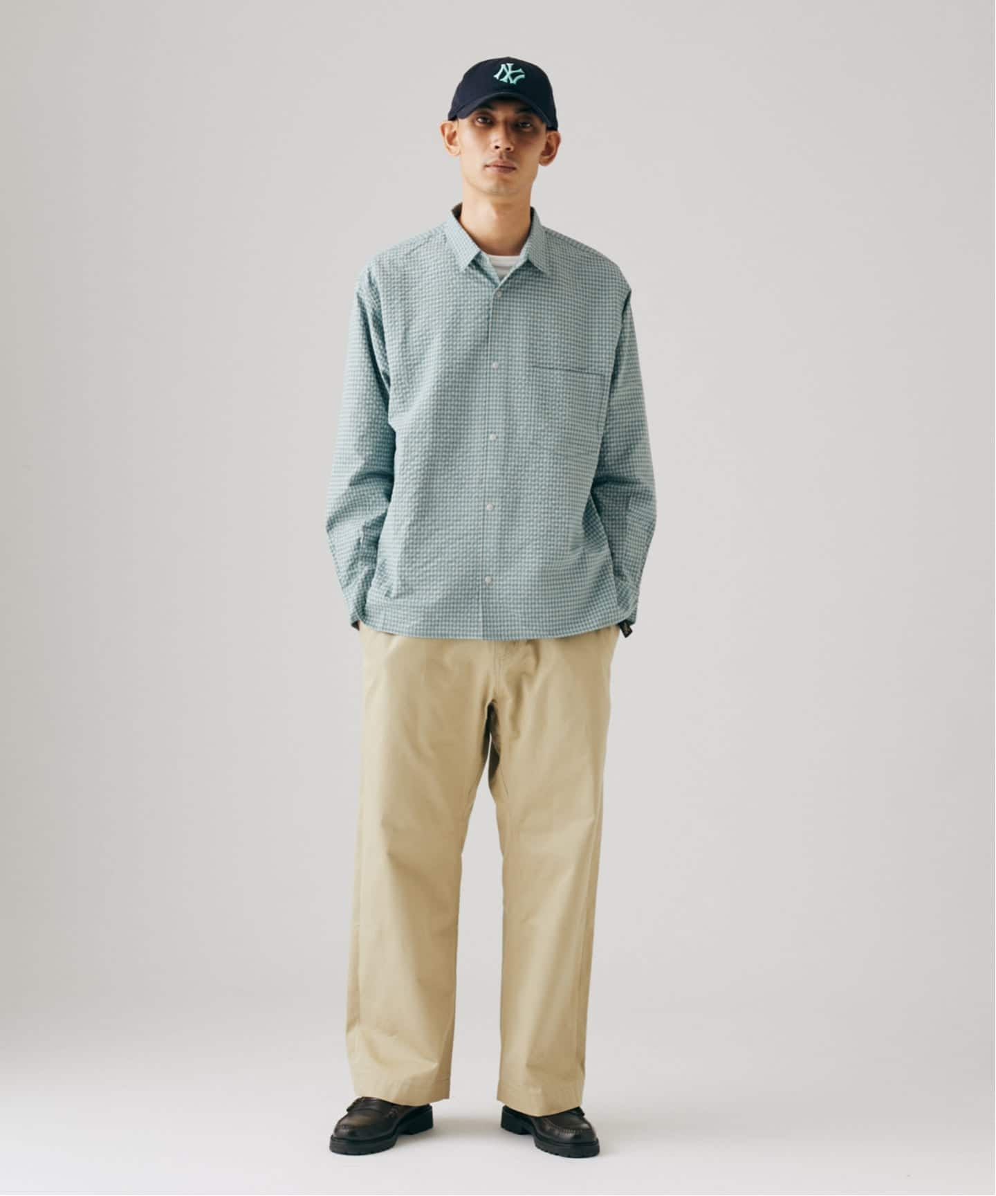 迷迭香 / マンネンロウ 別注 PR CHECK SHIRT（シャツ／ブラウス