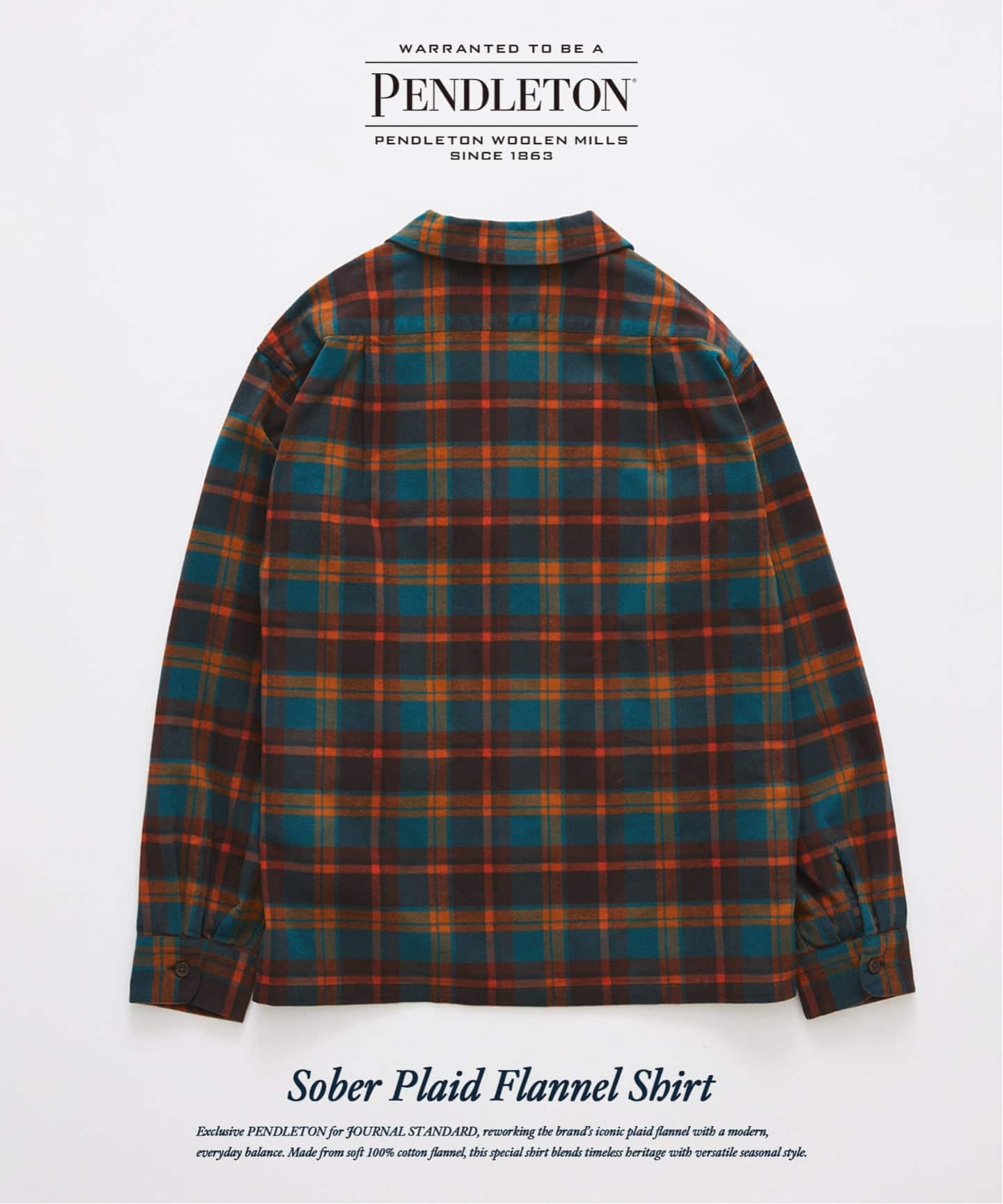 予約》PENDLETON / ペンドルトン 別注 チェックフランネルシャツ