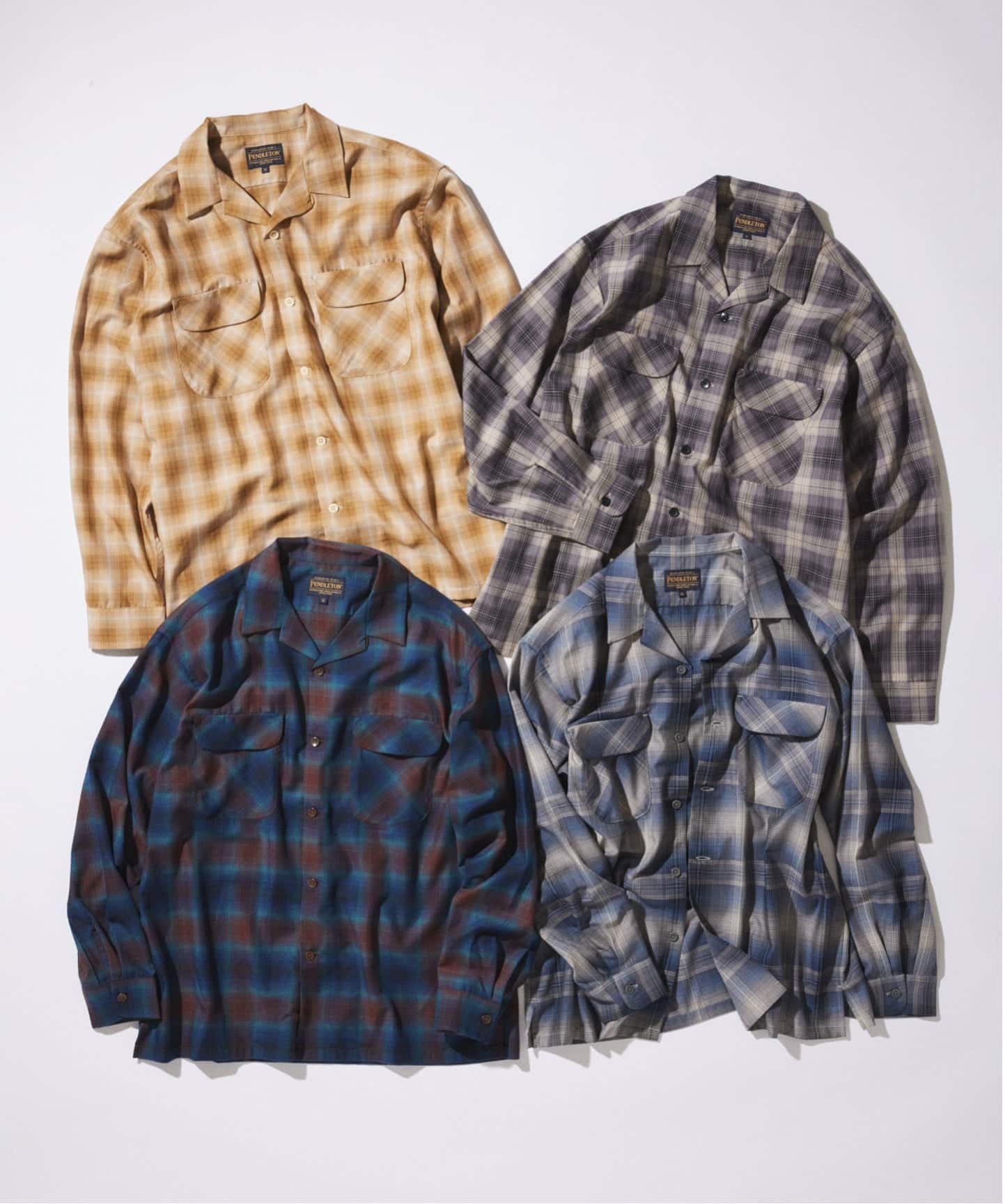 予約》PENDLETON / ペンドルトン 別注 オープンカラーシャツ（シャツ
