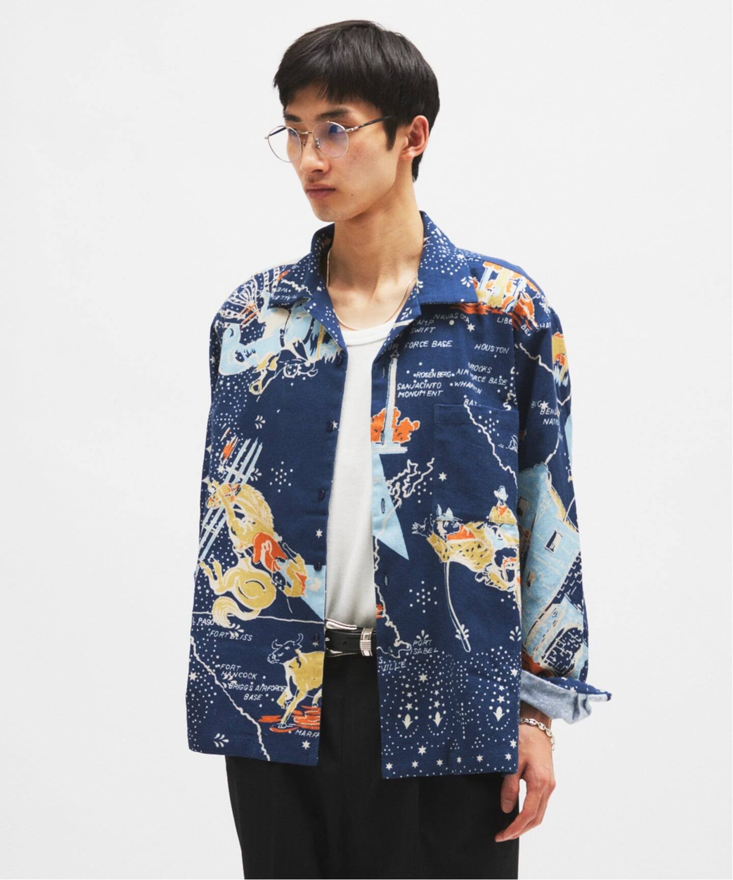 ジャーナルスタンダード　BINDU / ビンドゥー シャツ BINDU / ビンドゥー 別注 Pear skin 長袖シャツ（シャツ／ブラウス