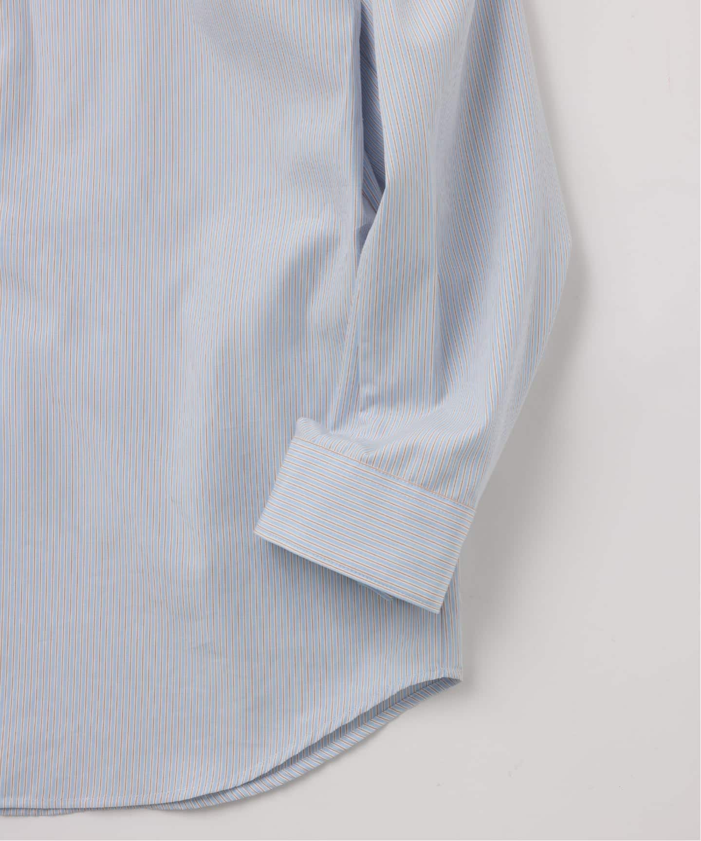 予約》【FOLL / フォル】cotton silk skipper shirt（シャツ／ブラウス
