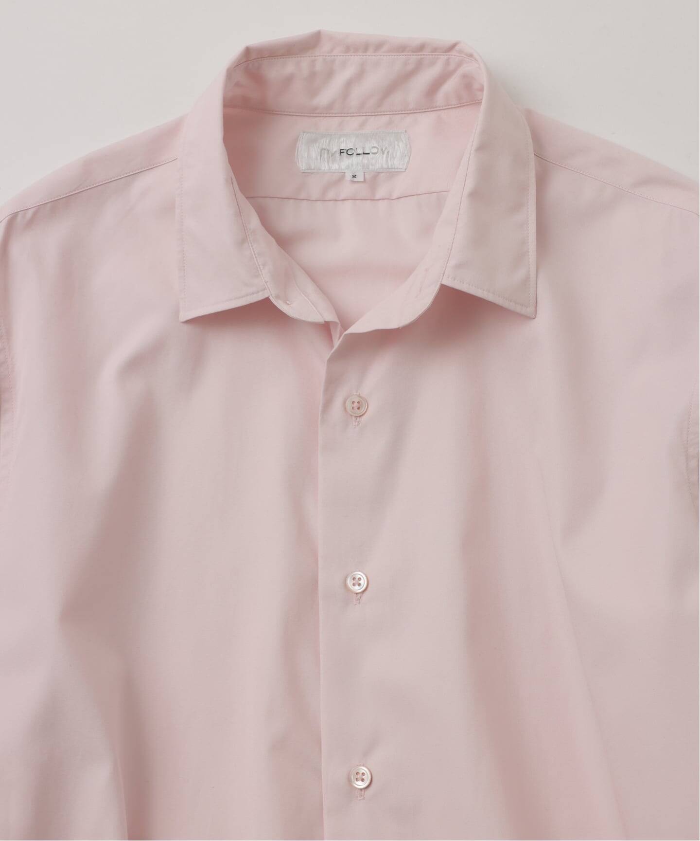 FOLL / フォル】washed broad dress shirt（シャツ／ブラウス
