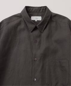 FOLL / フォル】ramie oxford daily shirt（シャツ／ブラウス 