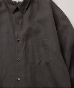 FOLL / フォル】ramie oxford daily shirt（シャツ／ブラウス