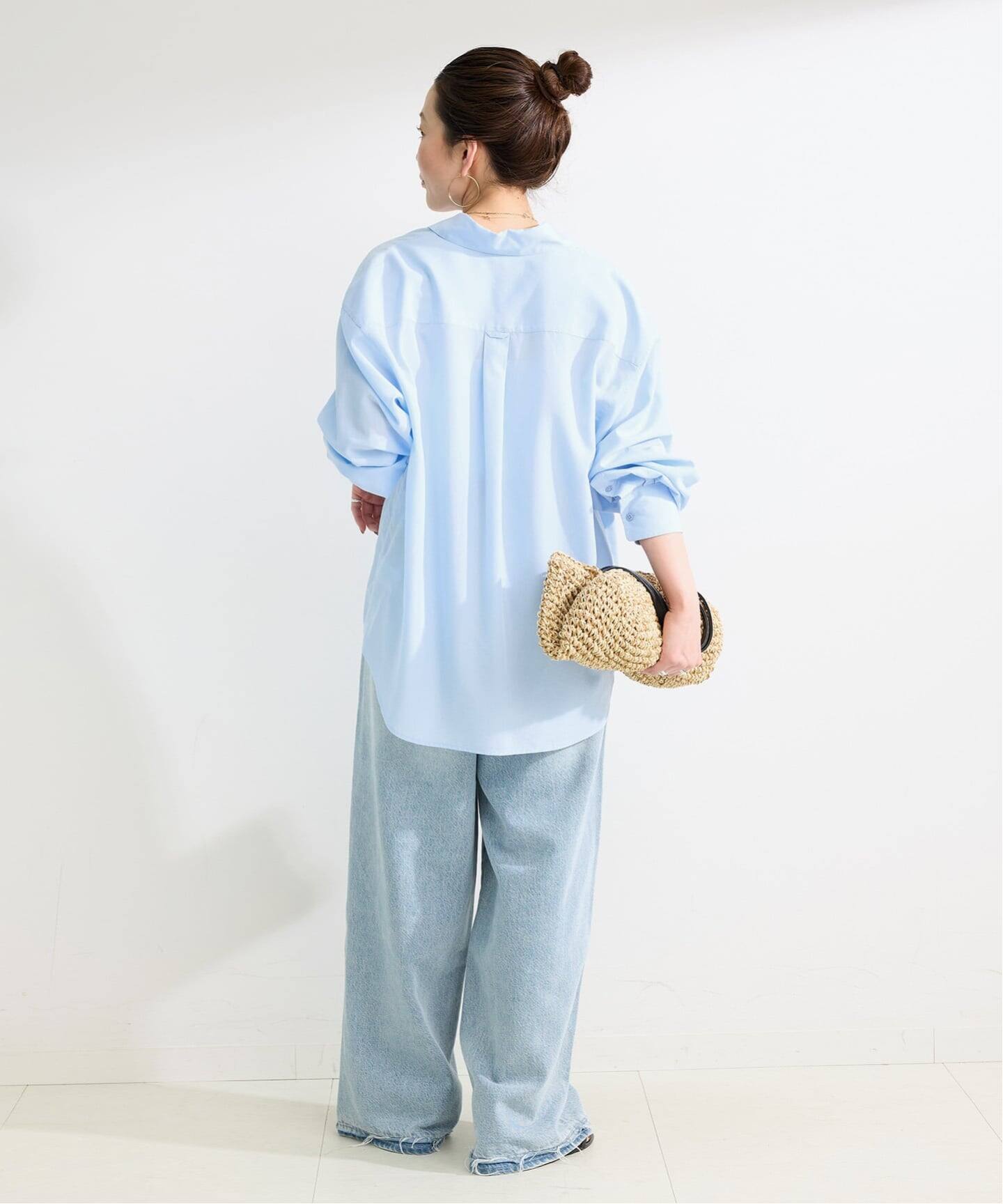 接触冷感 / ウォッシャブル / *MAI.M MILKY OVER SHIRT（シャツ