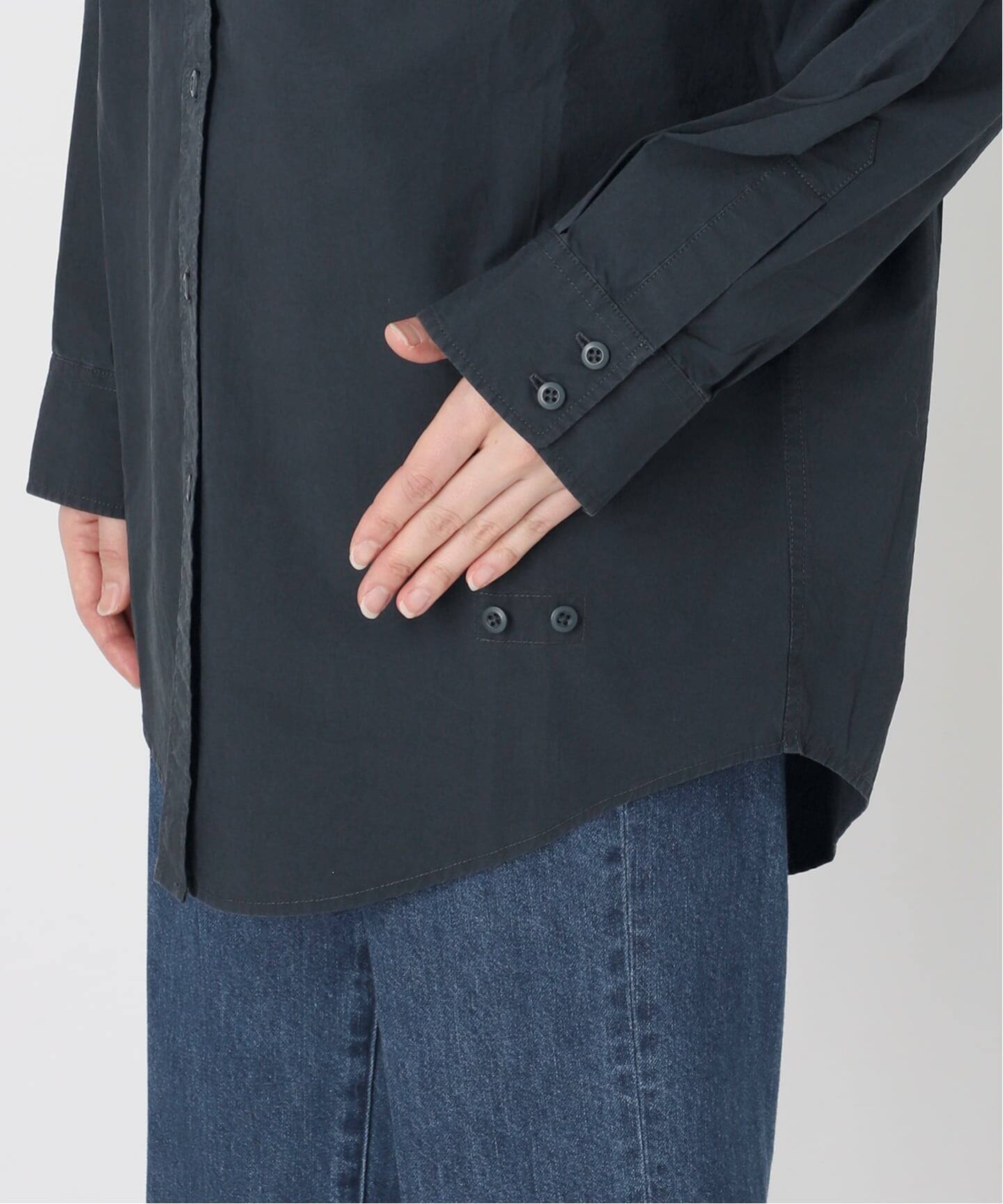 2wayシャツ　ウォッシュブラック WEB＋一部店舗限定】ウォッシャブル / バイオウォッシュ2WAYシャツ