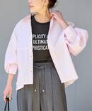 ウォッシャブル / 襟付きシャツブルゾン