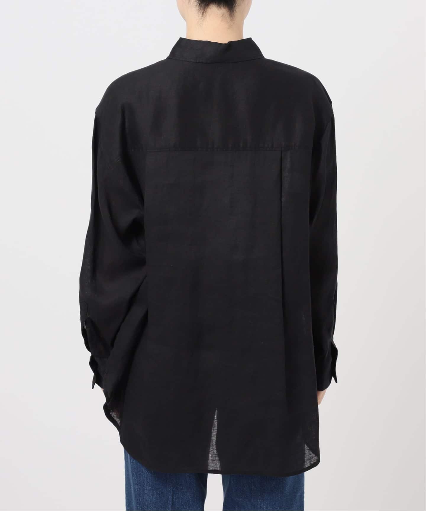 追加2》《S/Mサイズ展開》手洗い可 / 2WAYフレンチリネンシャツ
