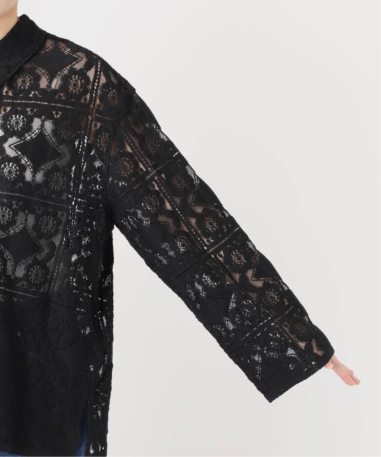 手洗い可 / レースembroideryシャツ（シャツ／ブラウス）｜B.C STOCK 