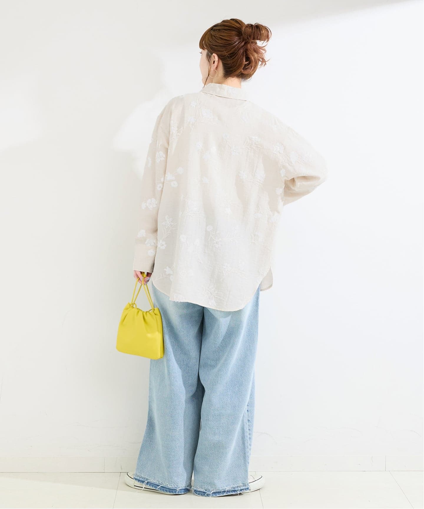 手洗い可 / スパンコール刺繍シャツ（シャツ／ブラウス）｜B.C STOCK
