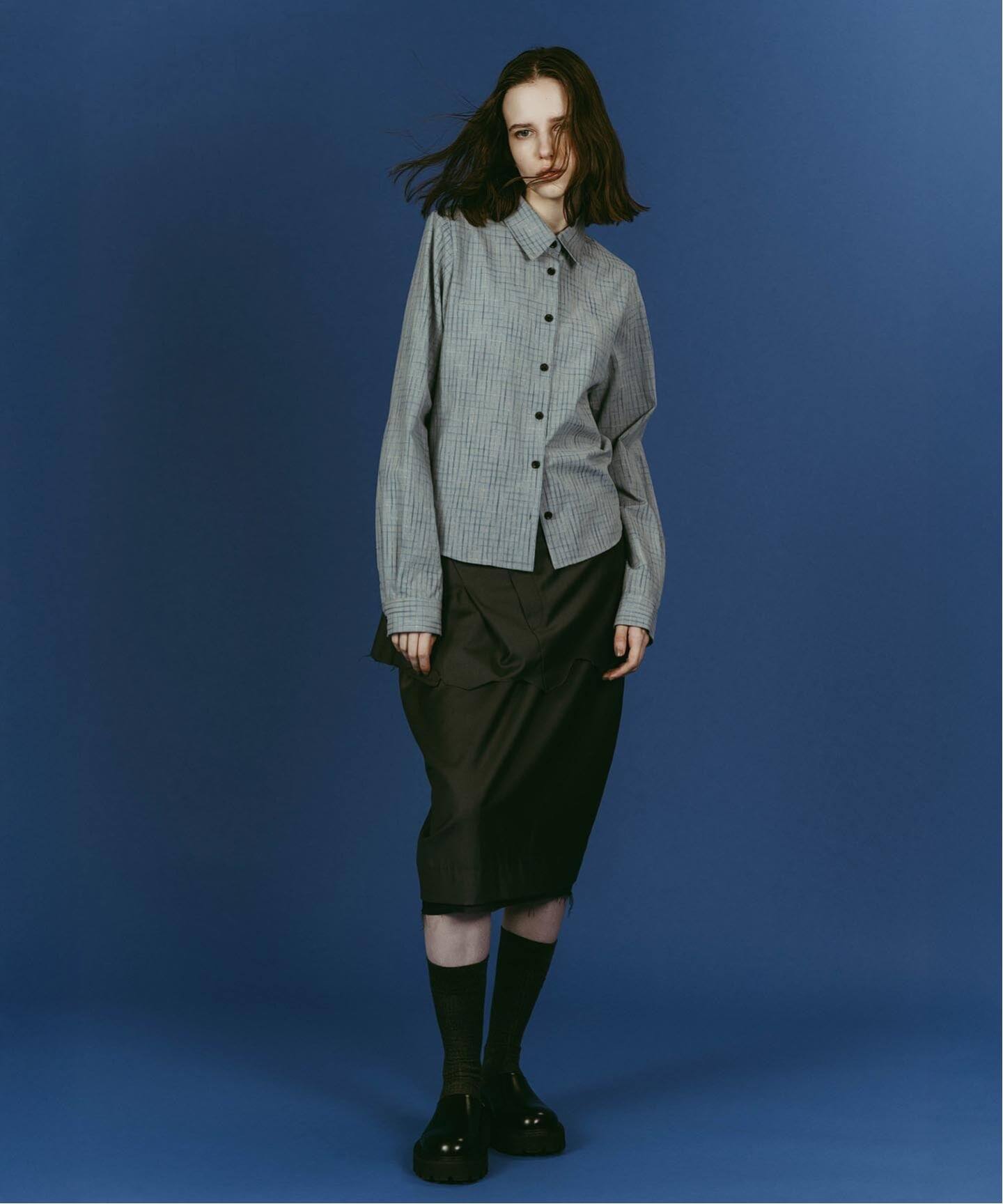 Knuth Marf/クヌースマーフ 2-piece layered compact shirt（シャツ